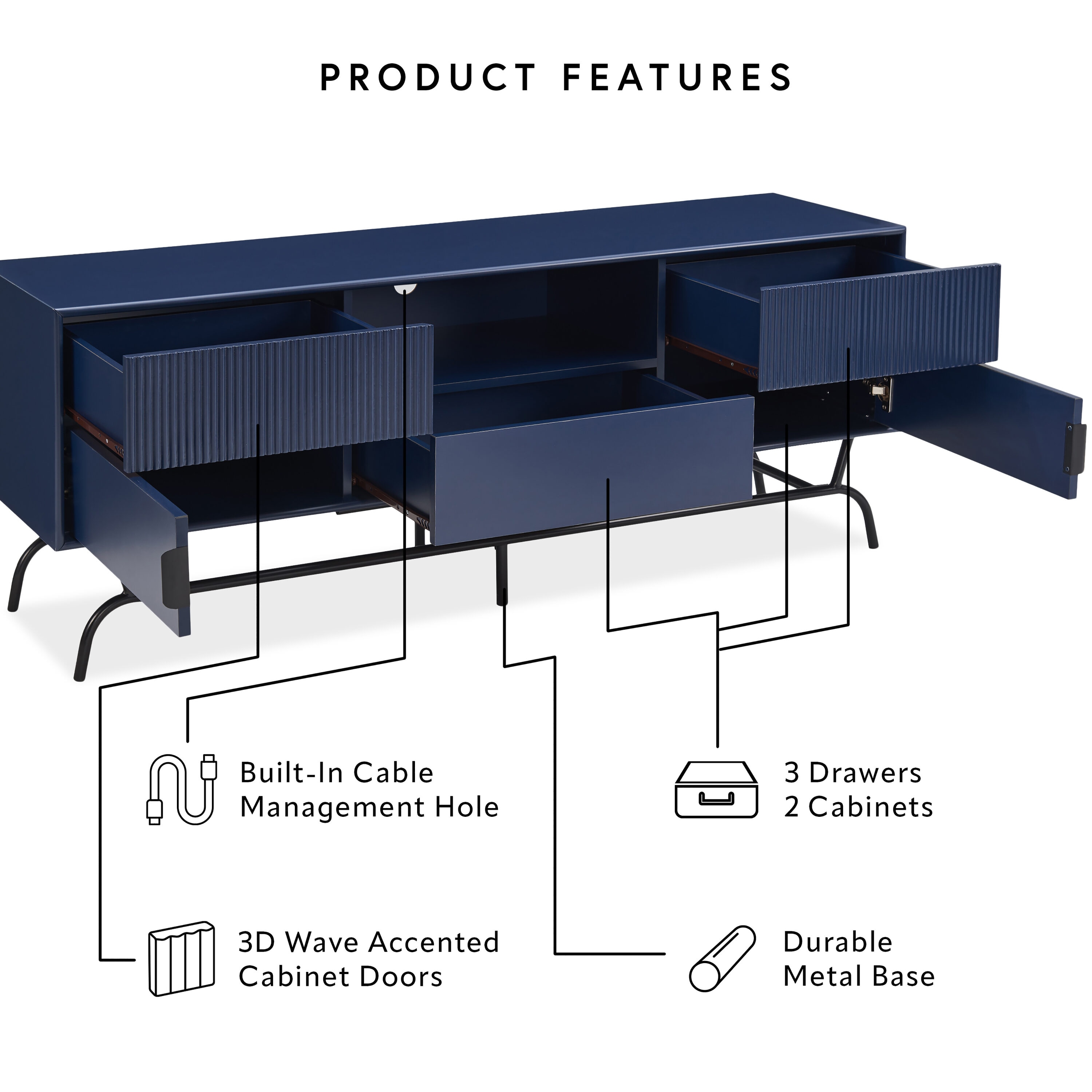Furniture of America IDI-243228 Tv-Stands - View #11