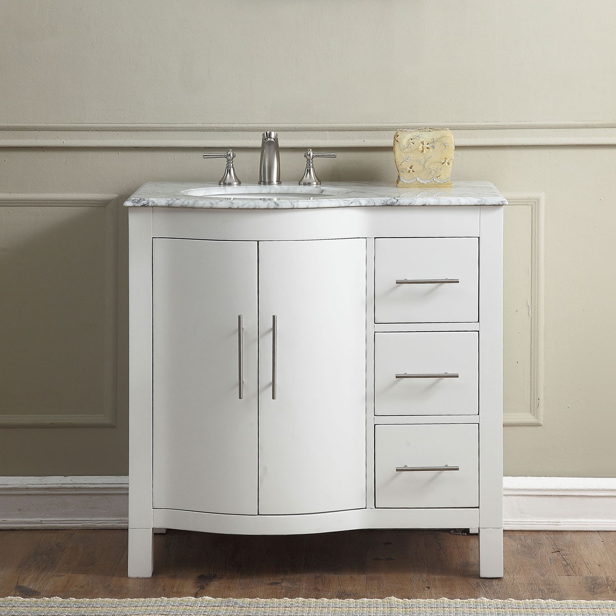 Silkroad Exclusive V0290WW36L Bath-Vanity-Combo - View #2