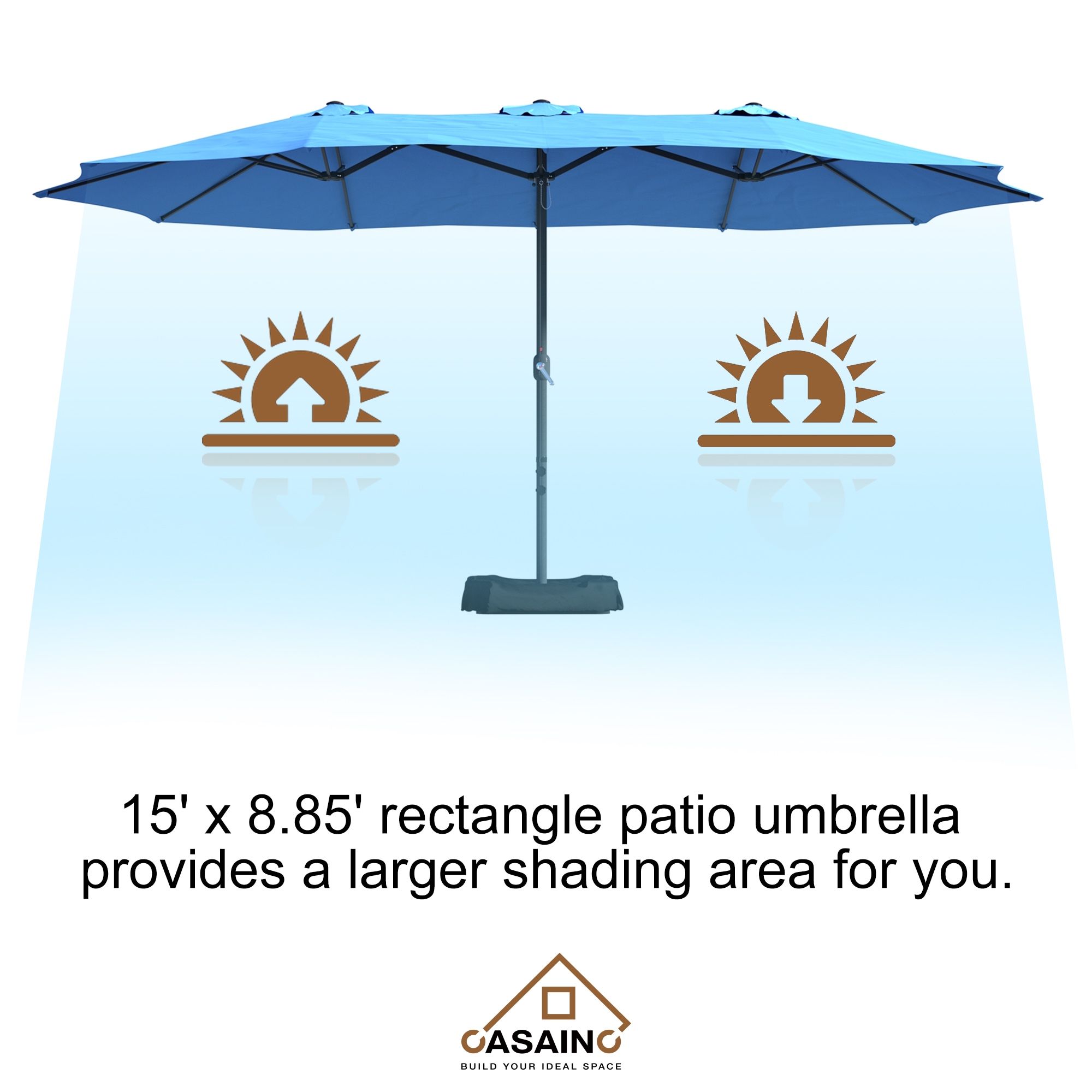 CASAINC WF-OP3928NY-LA Umbrellas-2 - View #4