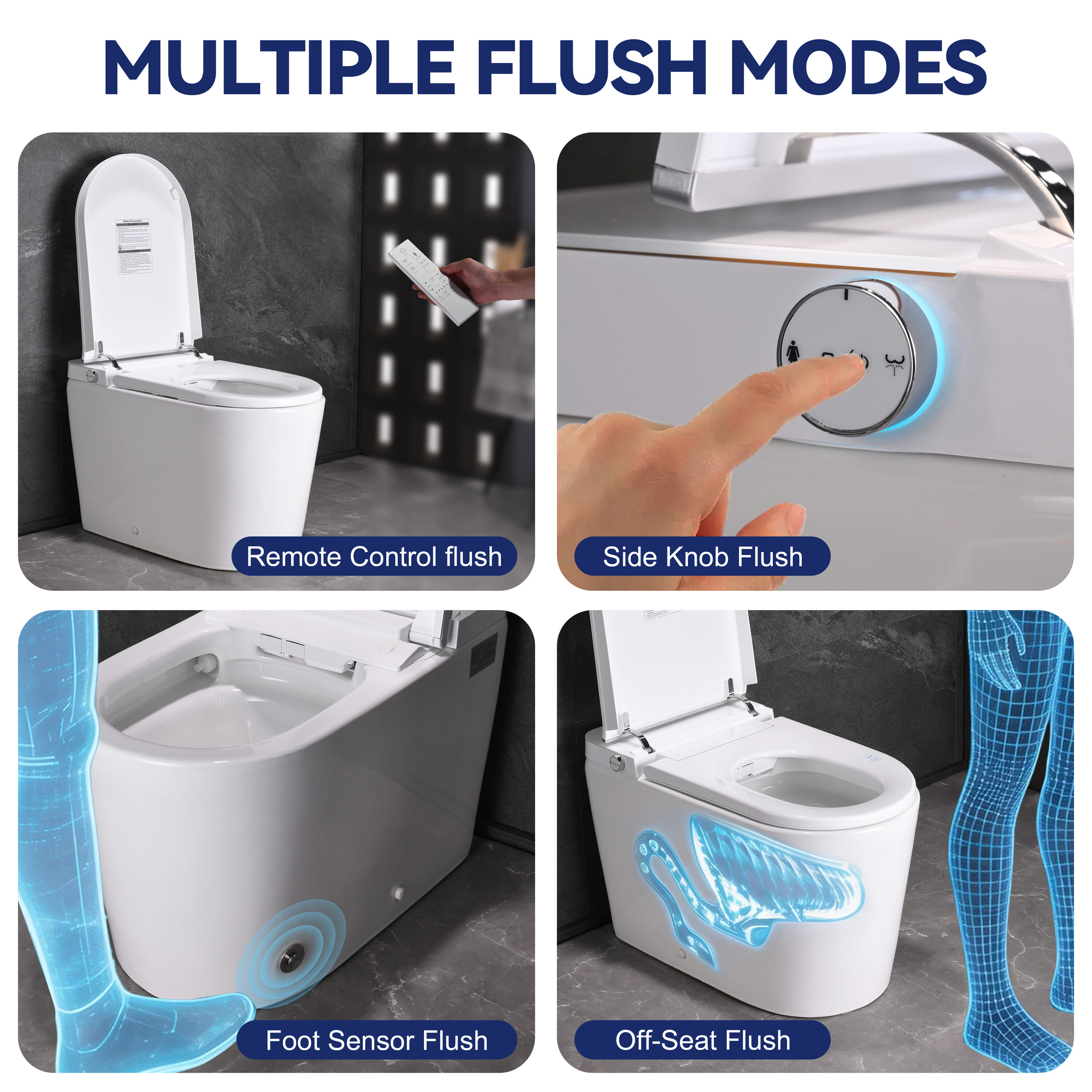 Trivework AQST04WT-WH-MZ toilets - View #8