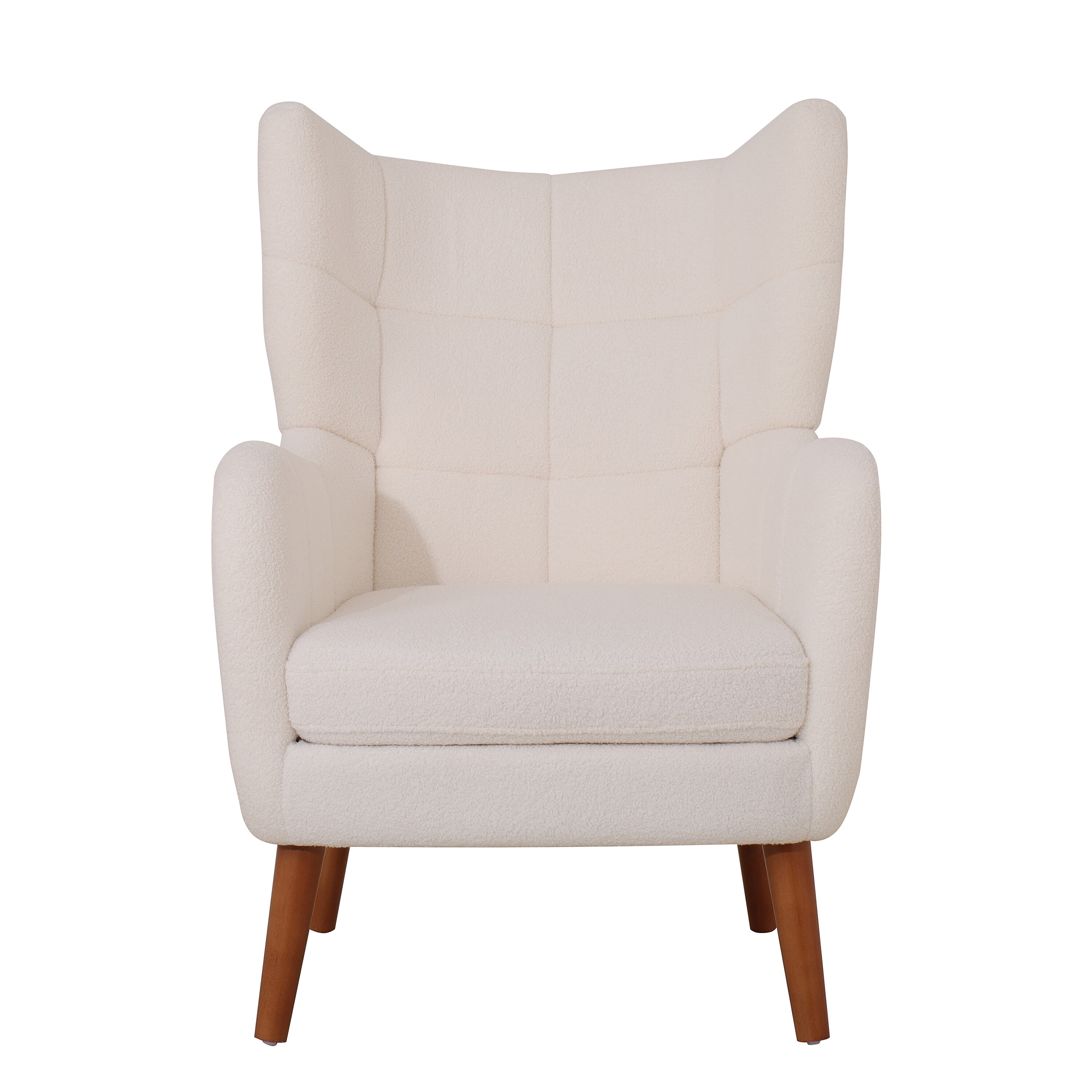 Best Selling Home Decor 320281 Modern Ivory White Accent Chair