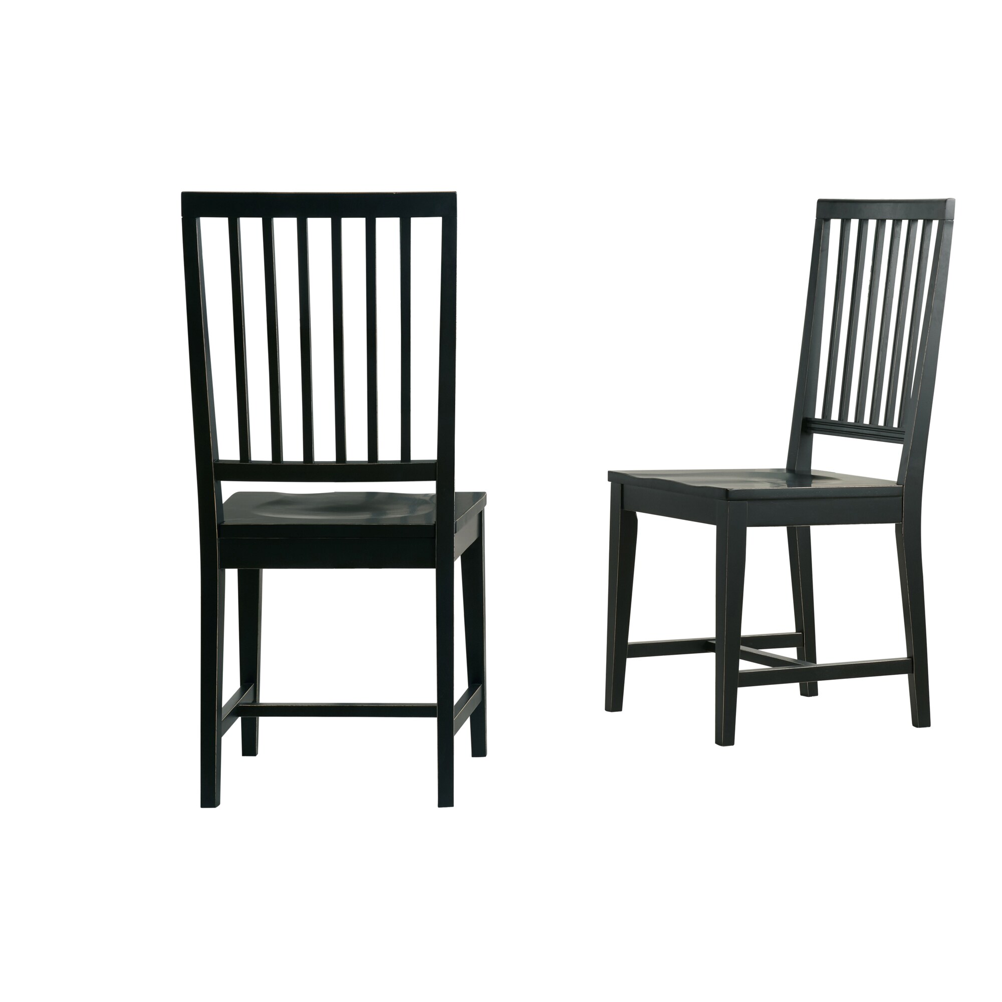 Alaterre Furniture Set of 2 Vienna Casual Dining Side Chair Wood