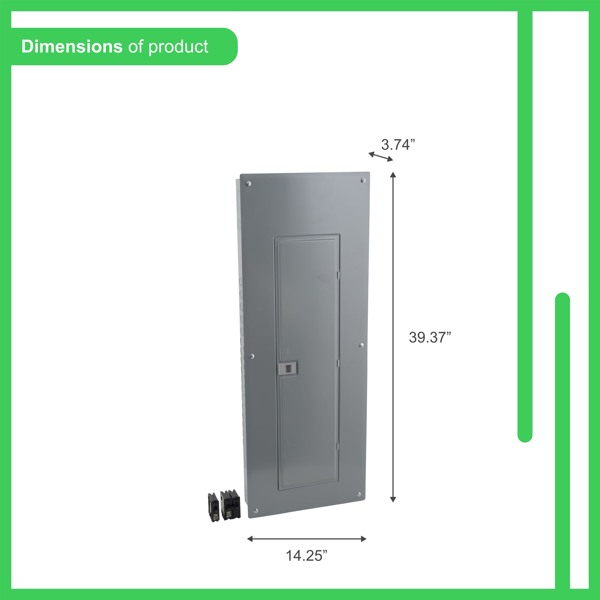 Square D Homeline 200-Amp 40-Spaces 80-Circuit Indoor Main Breaker Plug-on Neutral Load Center (Value Pack) HOM4080M200PQCVP Sansujyuku sansujyuku.com