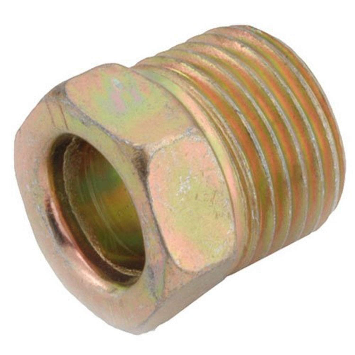 Anderson Metals  54340-04 1/4 Inv FL Steel Nut
