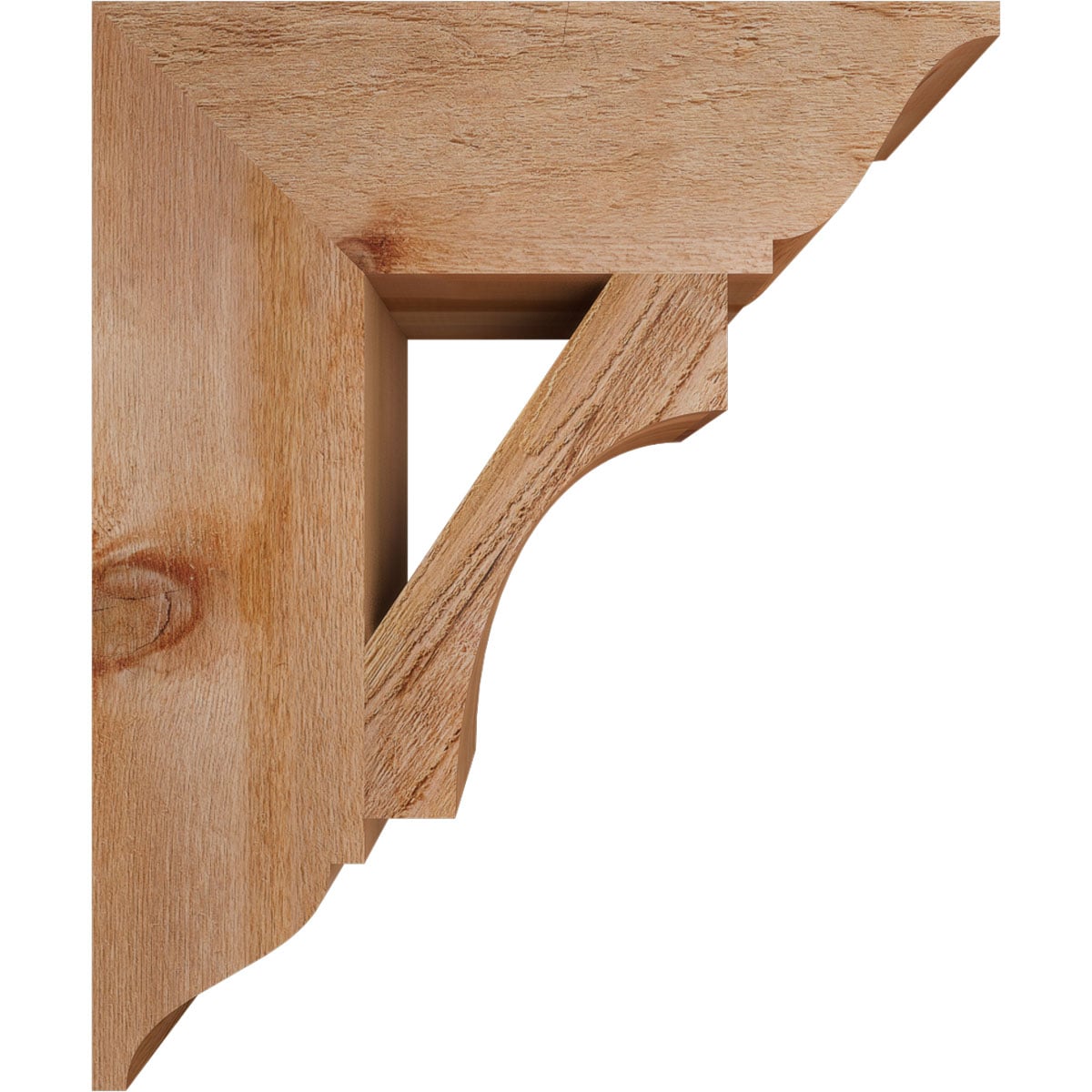 Ekena Millwork BKT06X20X24WTL01RWR Exterior-Brackets-Braces - View #3