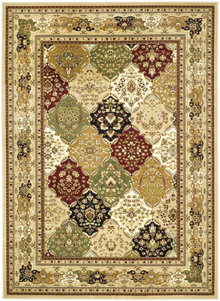 Elegant Noir Floral 6' x 9' Hand-Tufted Rectangular Area Rug