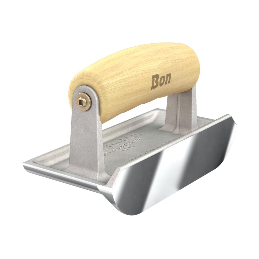 Bon Tool 89-311 6-in x 2.75-in Stainless Steel Concrete Edger with 0.187-in Radius