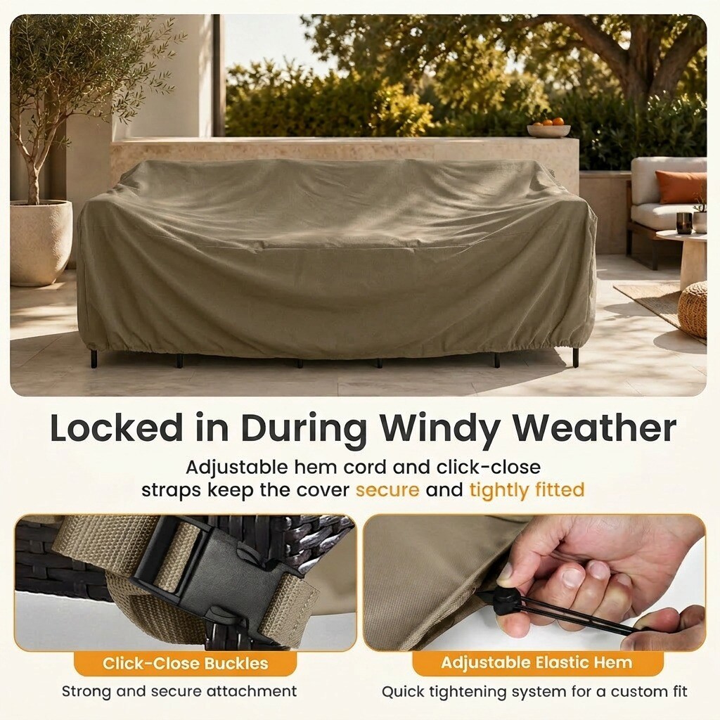 KHOMO GEAR GER-1246 Patio-Furniture-Covers - View #5