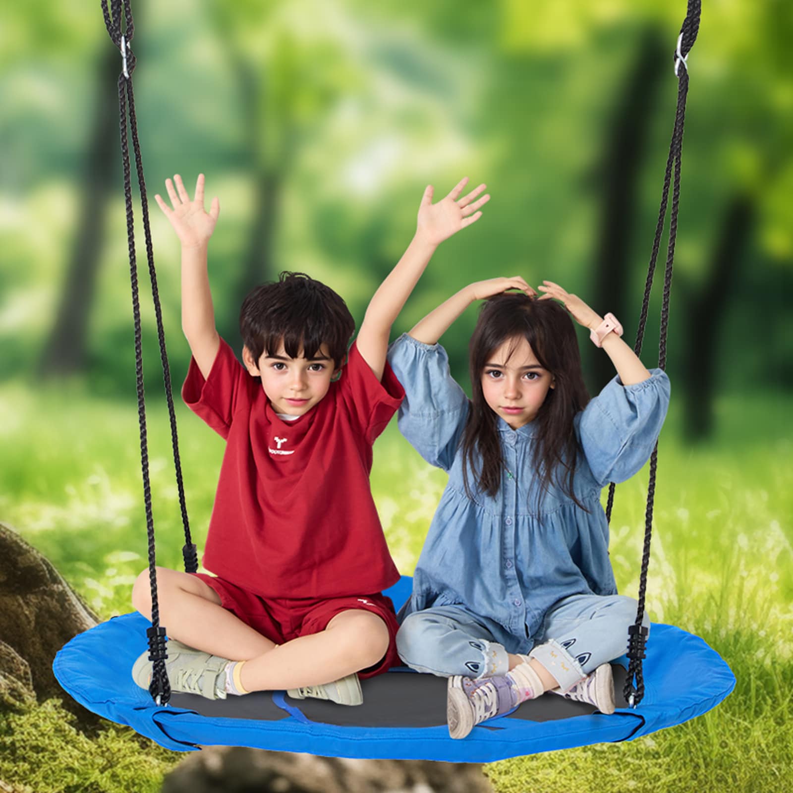 VEVOR LSFDQQLSFD409Q7D1V0 Playset-Swings - View #2