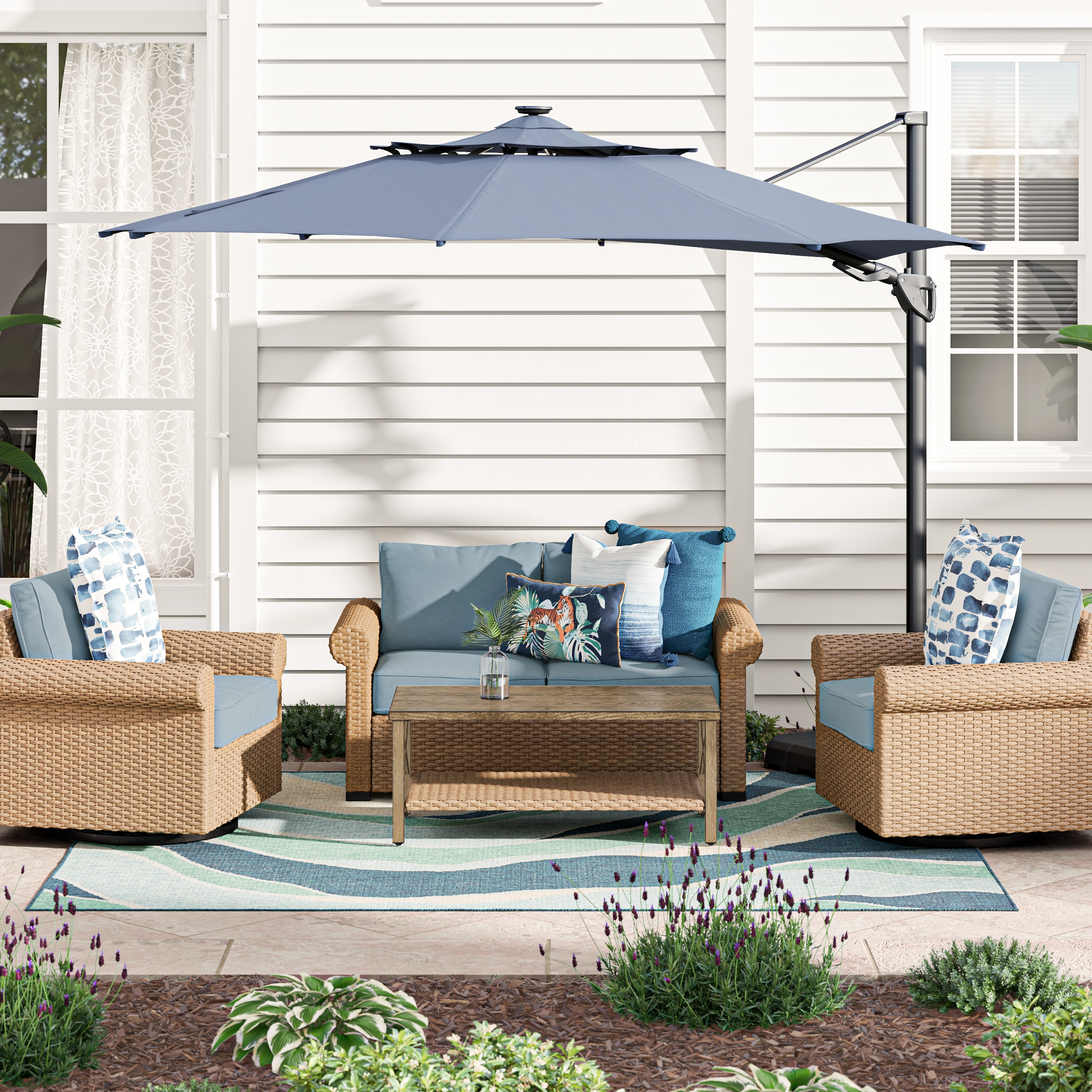 allen + roth 722.110-42-B Patio-Conversation-Sets - View #7