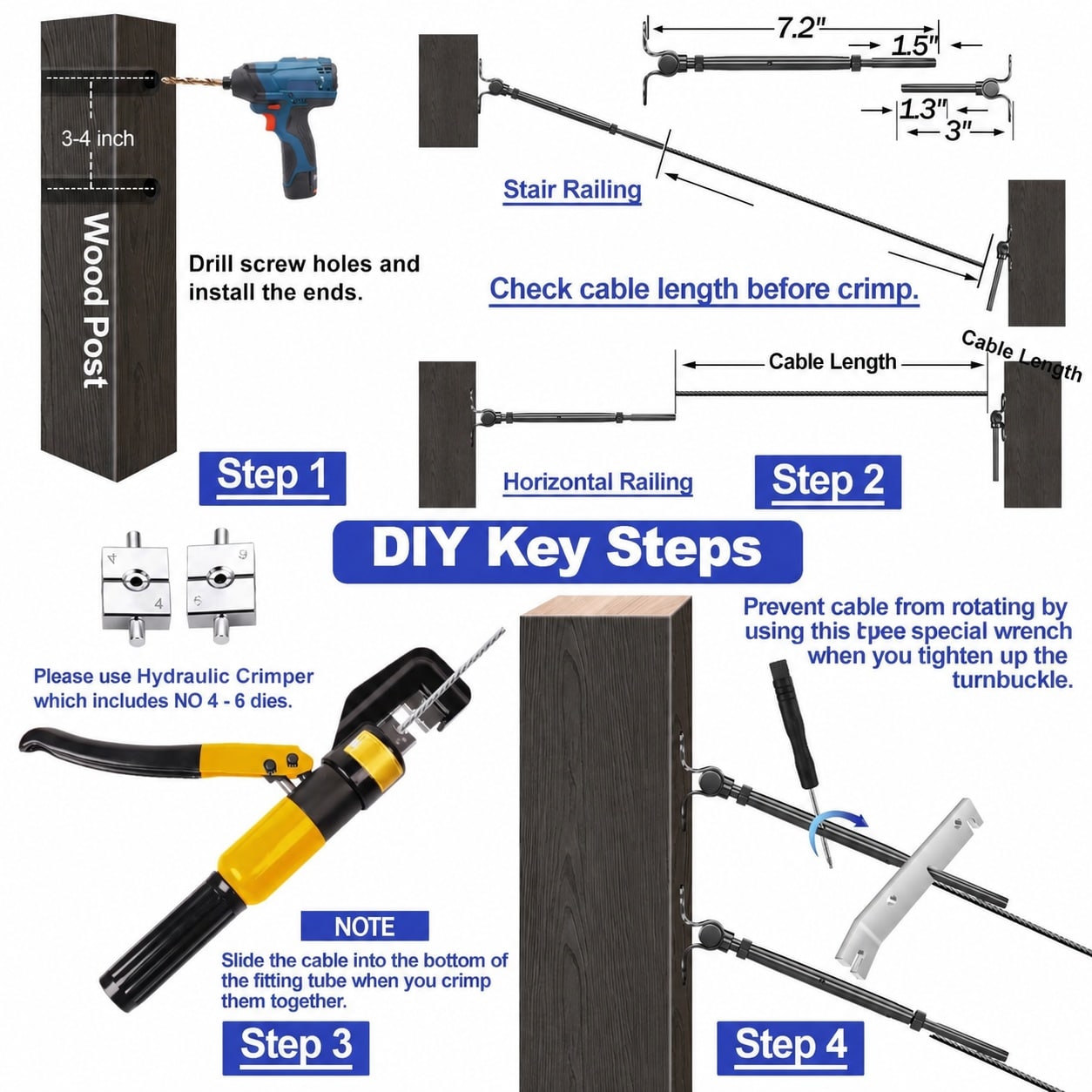 Misopily LMS0804M468 turnbuckles - View #4