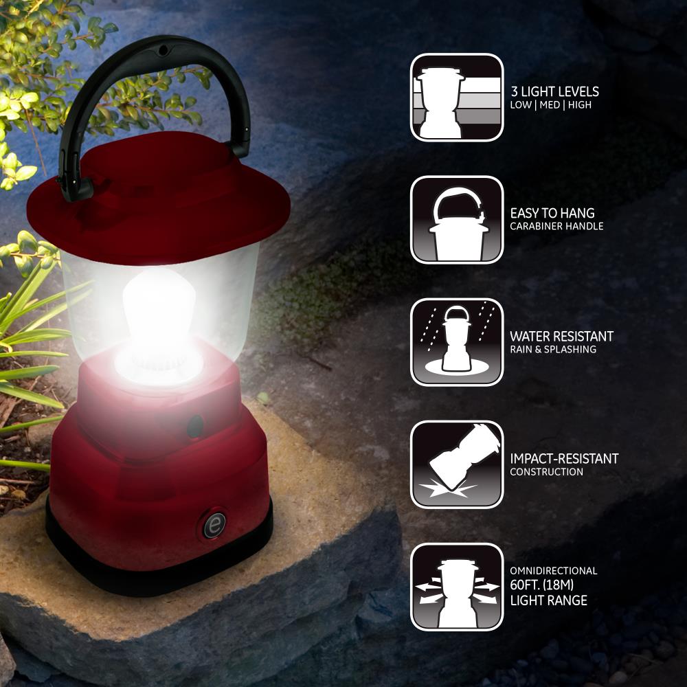 GE Enbrighten 800-Lumen LED Camping Lantern in the Camping