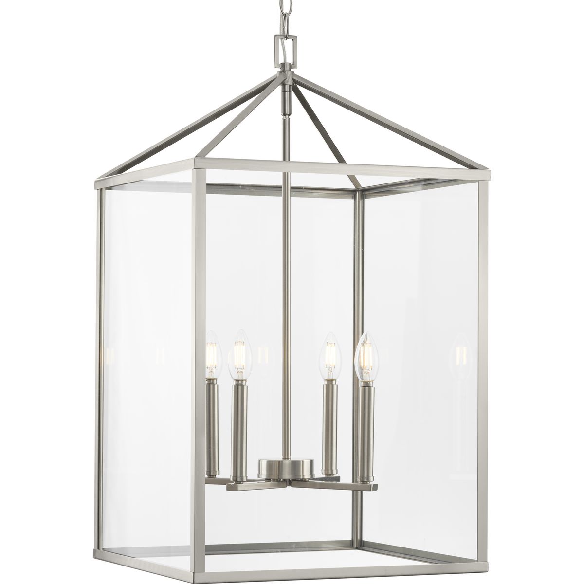 Progress Lighting Hillcrest 4-Light Transitional Chandelier