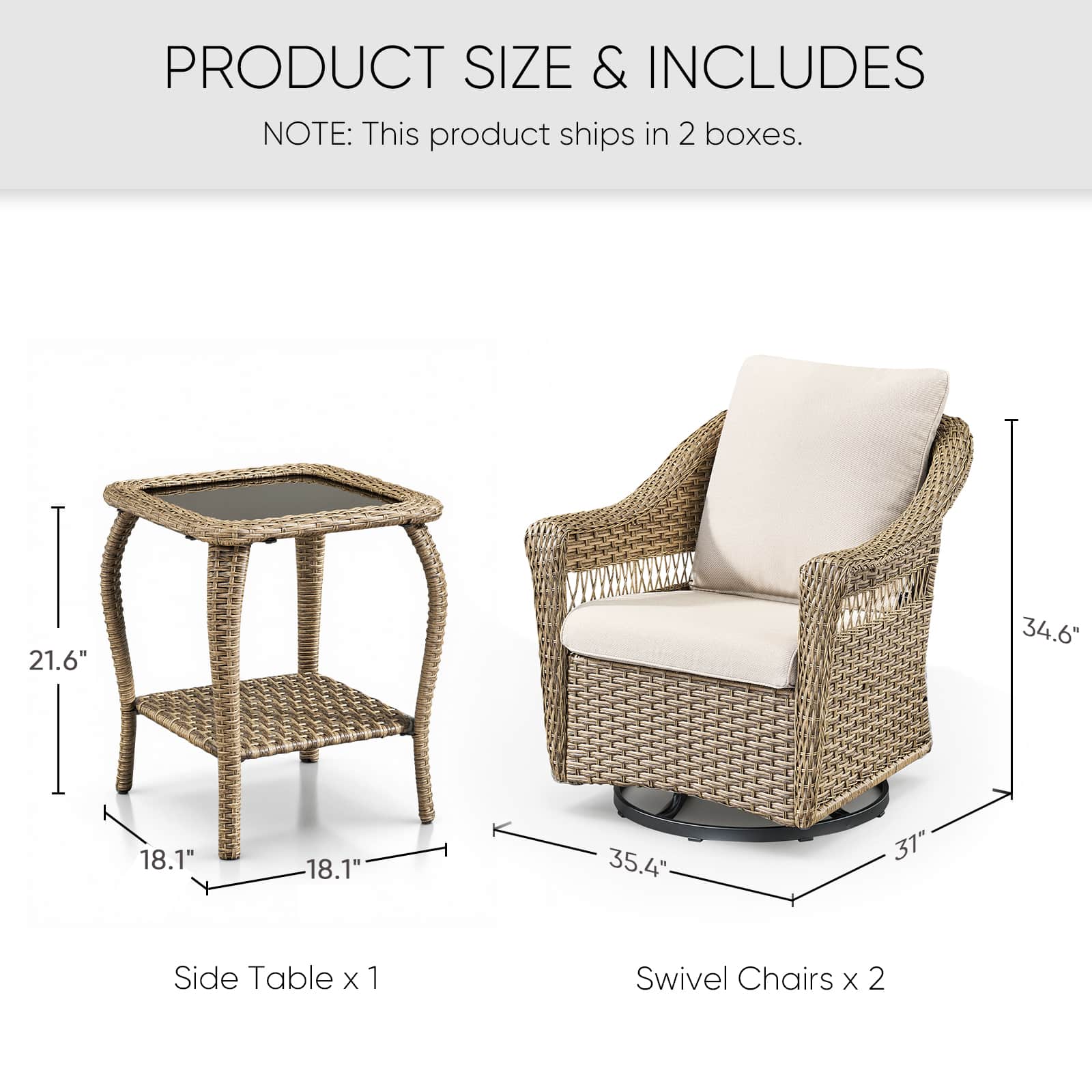 Rilyson LMSW10306BR Patio-Conversation-Sets - View #8