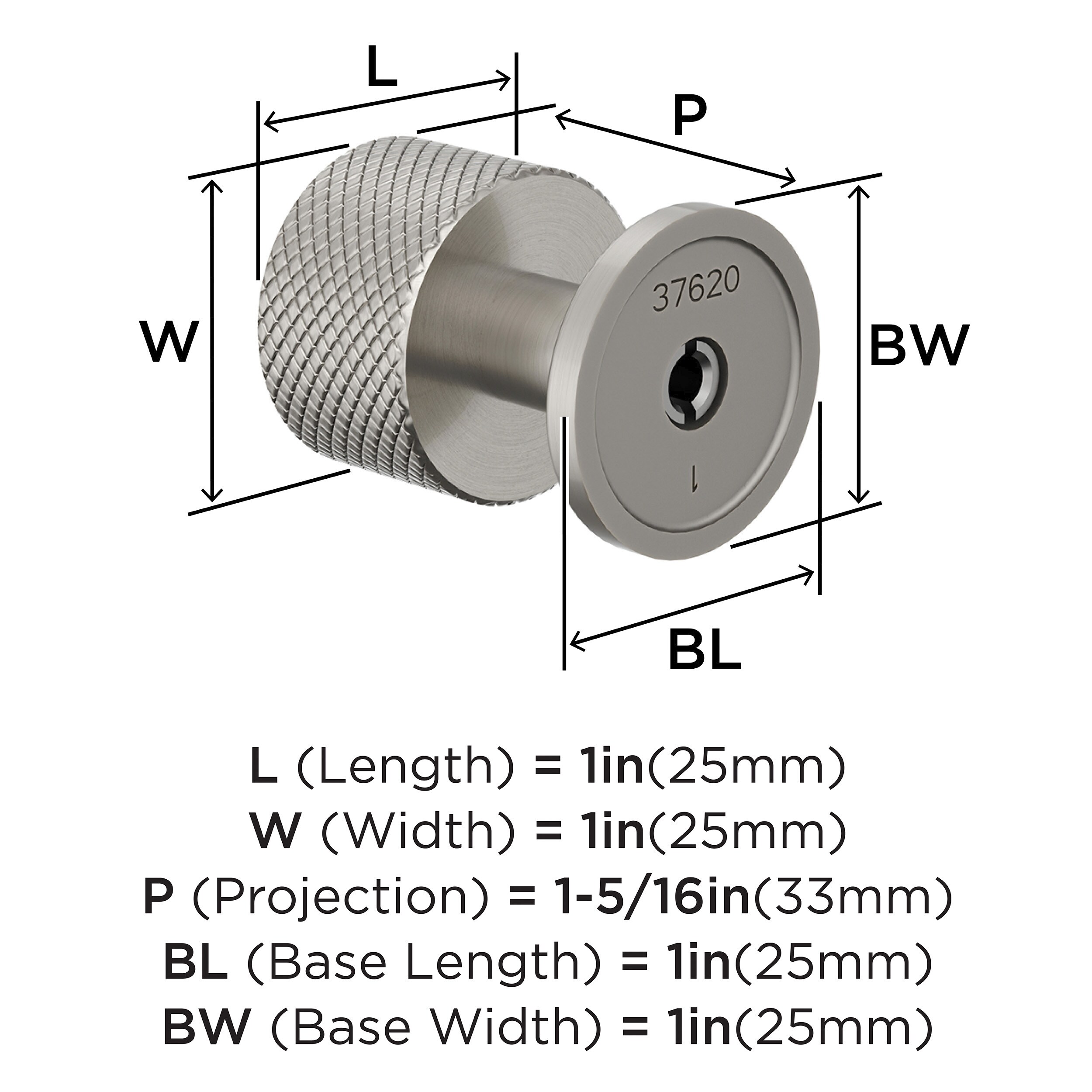 Amerock BP37620G10 Cabinet-Knobs - View #4