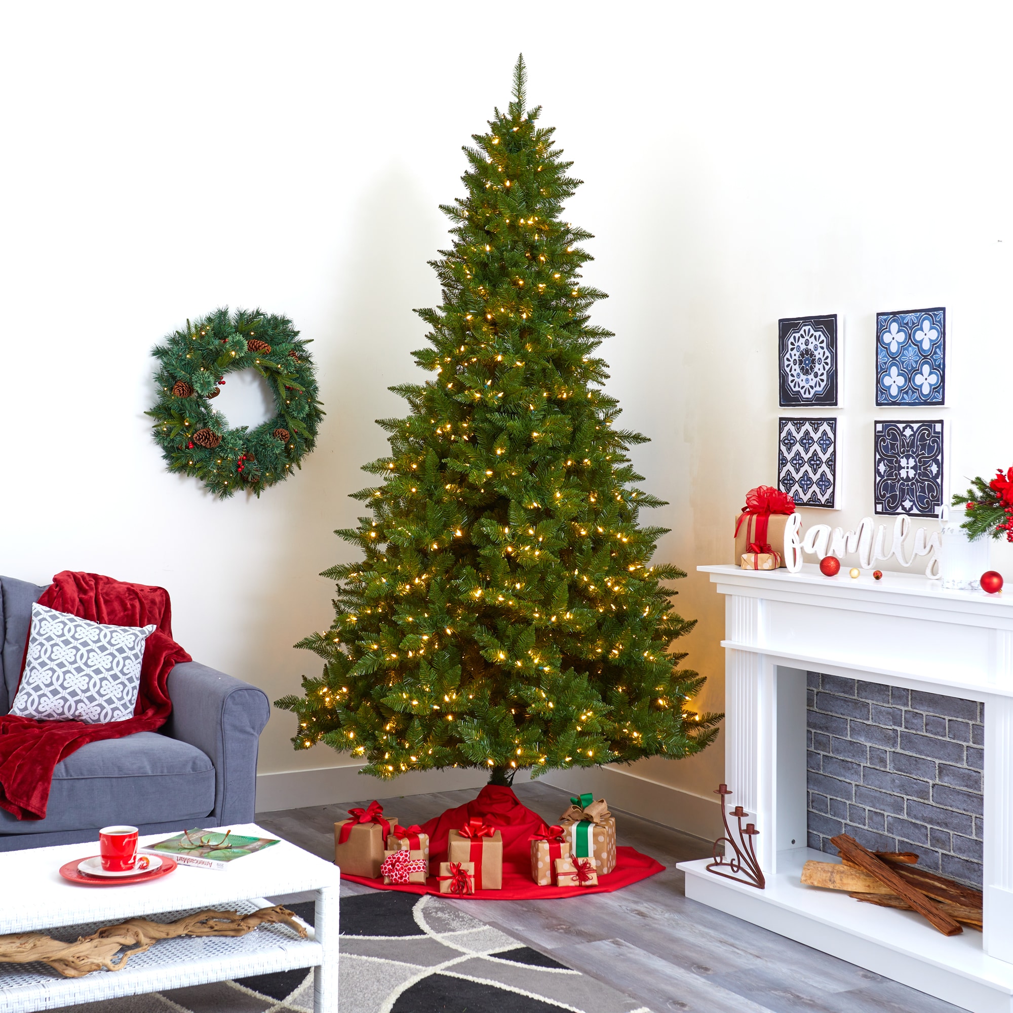 Nearly Natural T1456 Artificial-Christmas-Trees - View #10
