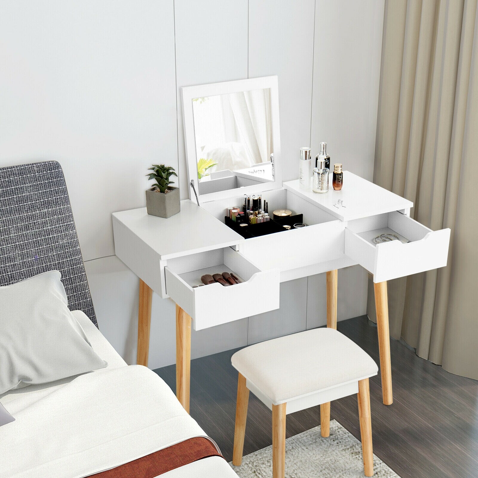Slickblue D-CO-HW95001UH Bedroom-Vanities - View #4