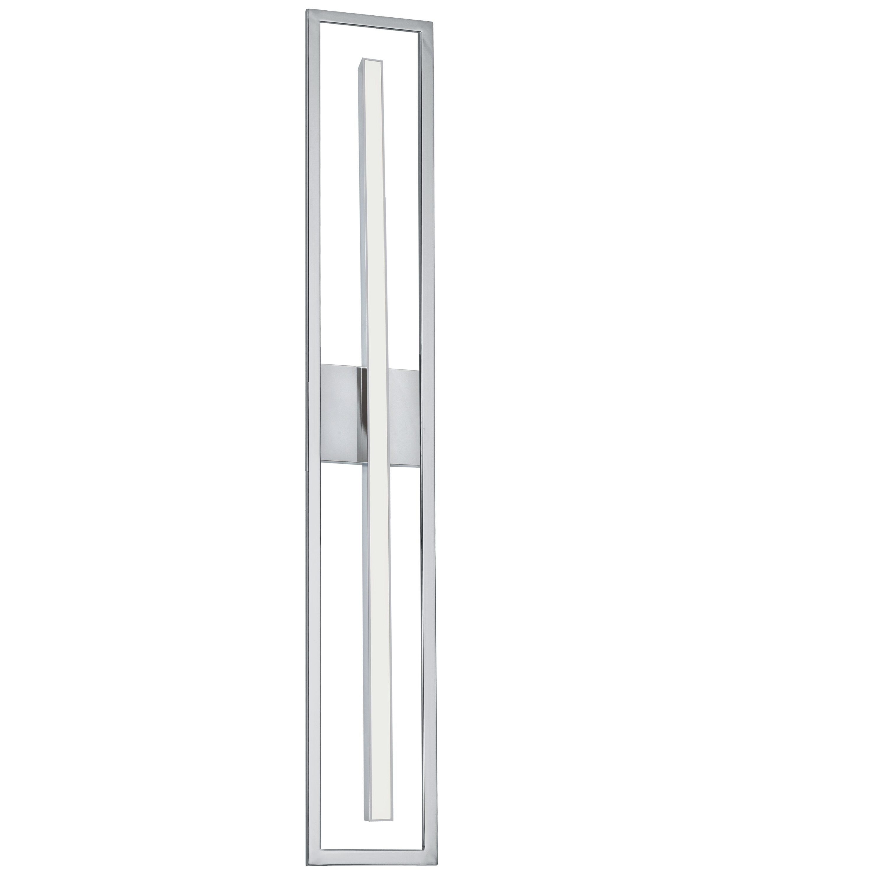 Dainolite Arandel 5.75-in 1 Light Polished Chrome Integrated LED Modern/contemporary Bathroom Vanity light