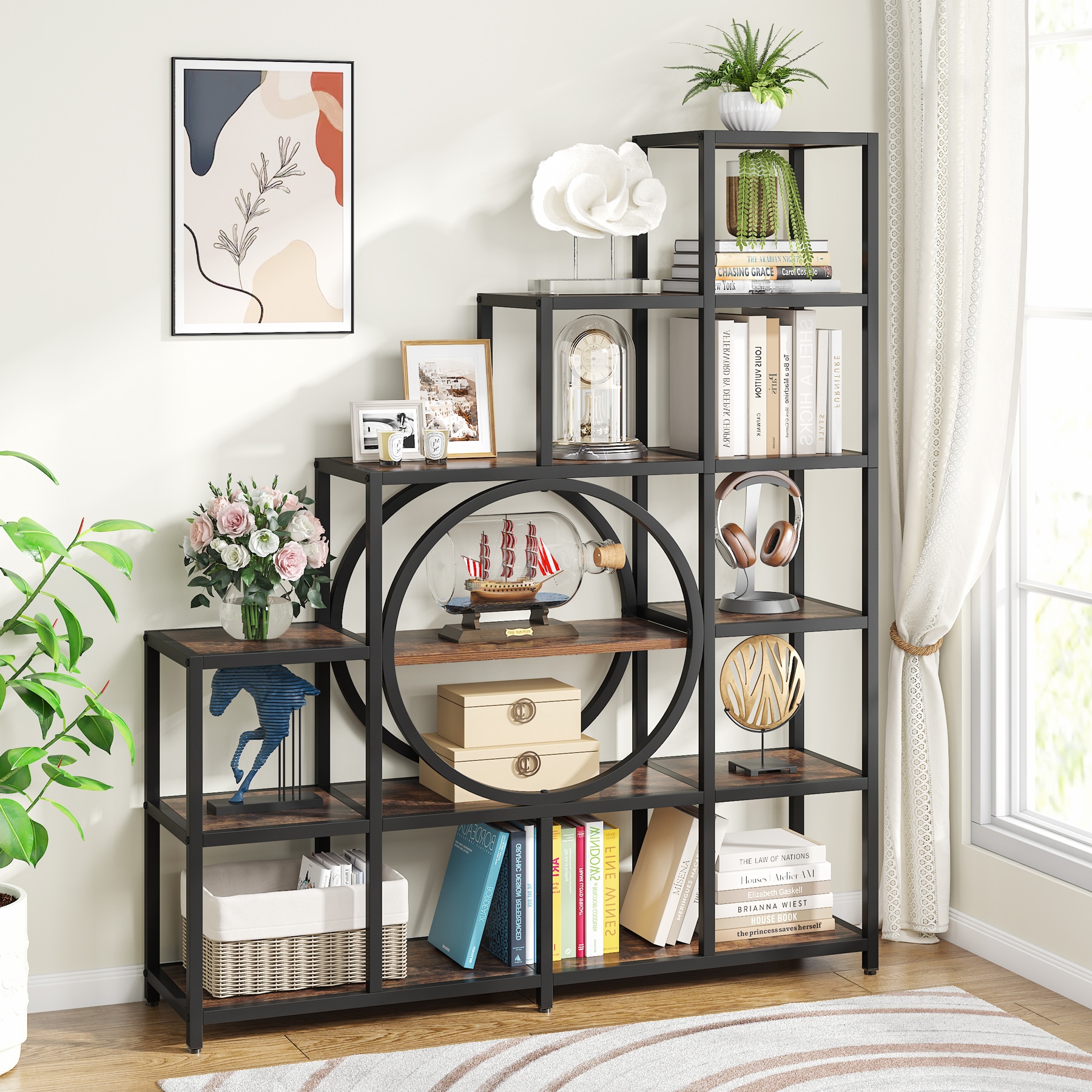 Tribesigns HOGA-C0776 bookcases - View #3