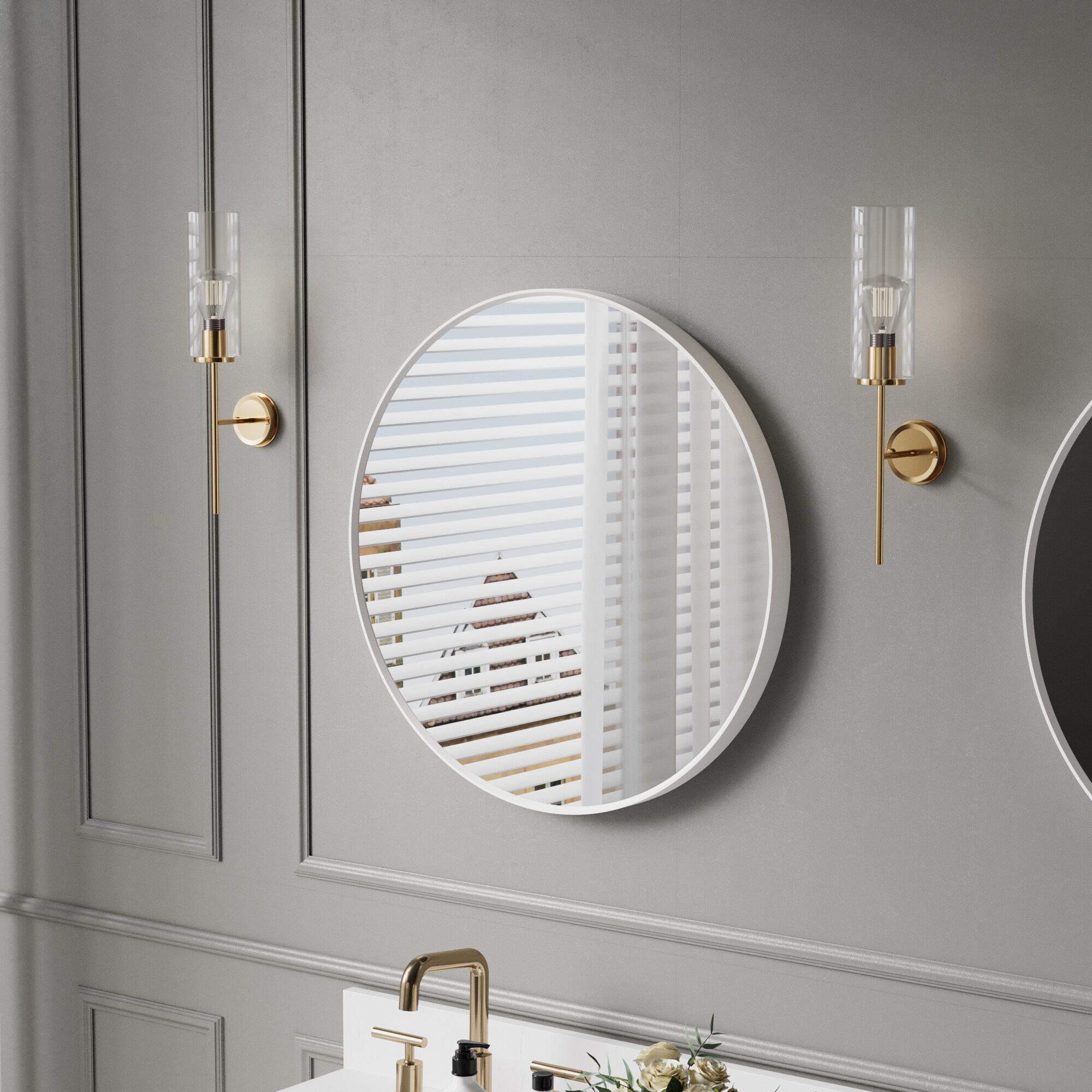Forclover ALW27-33MR Framed-Bath-Mirrors - View #5