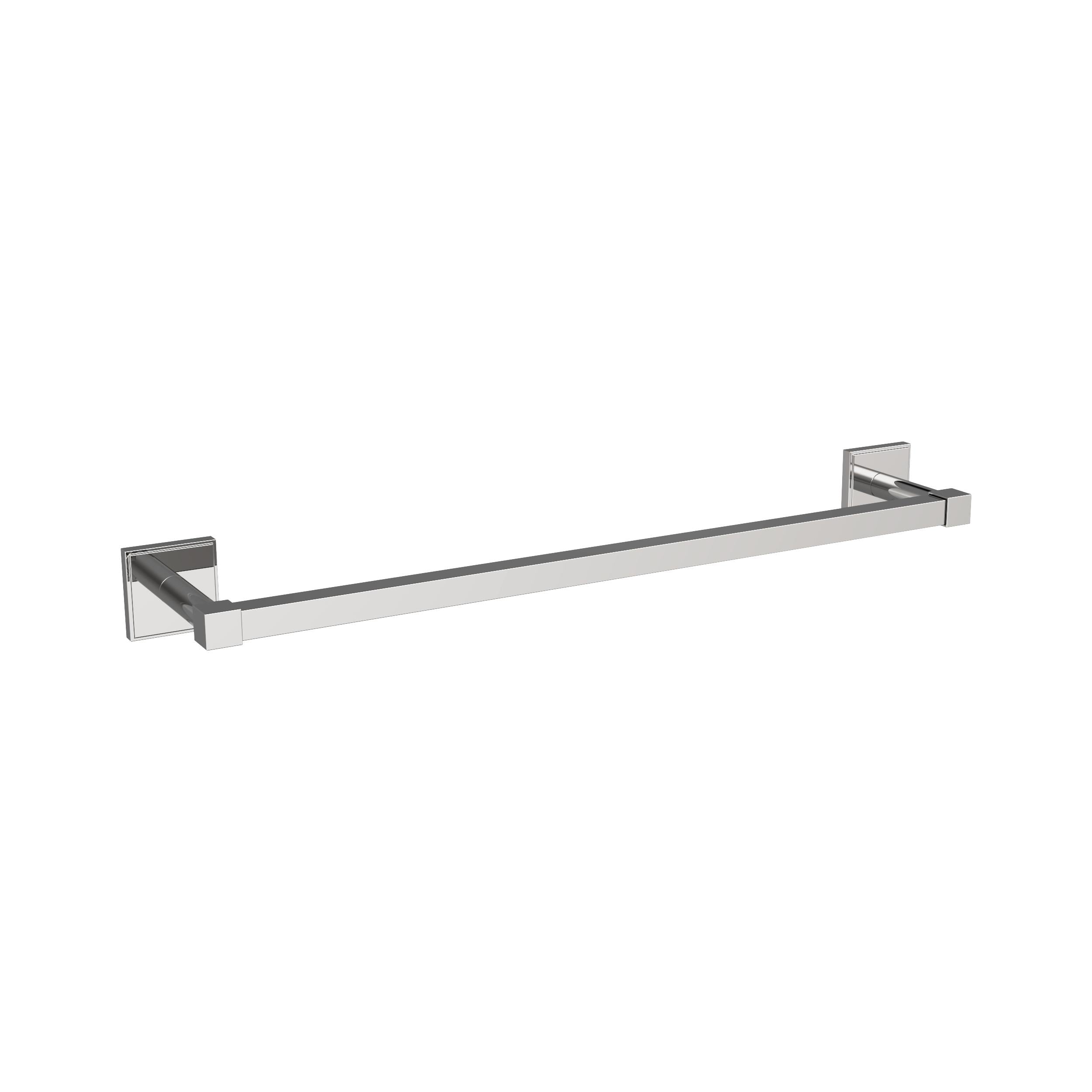 Amerock BH3607326 Appoint 18-in Chrome Wall mount Single Towel Bar