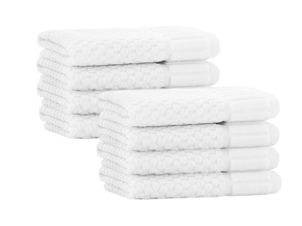 Enchante Home Timaru 8-Pieces Sand Turkish Cotton Hand Towels