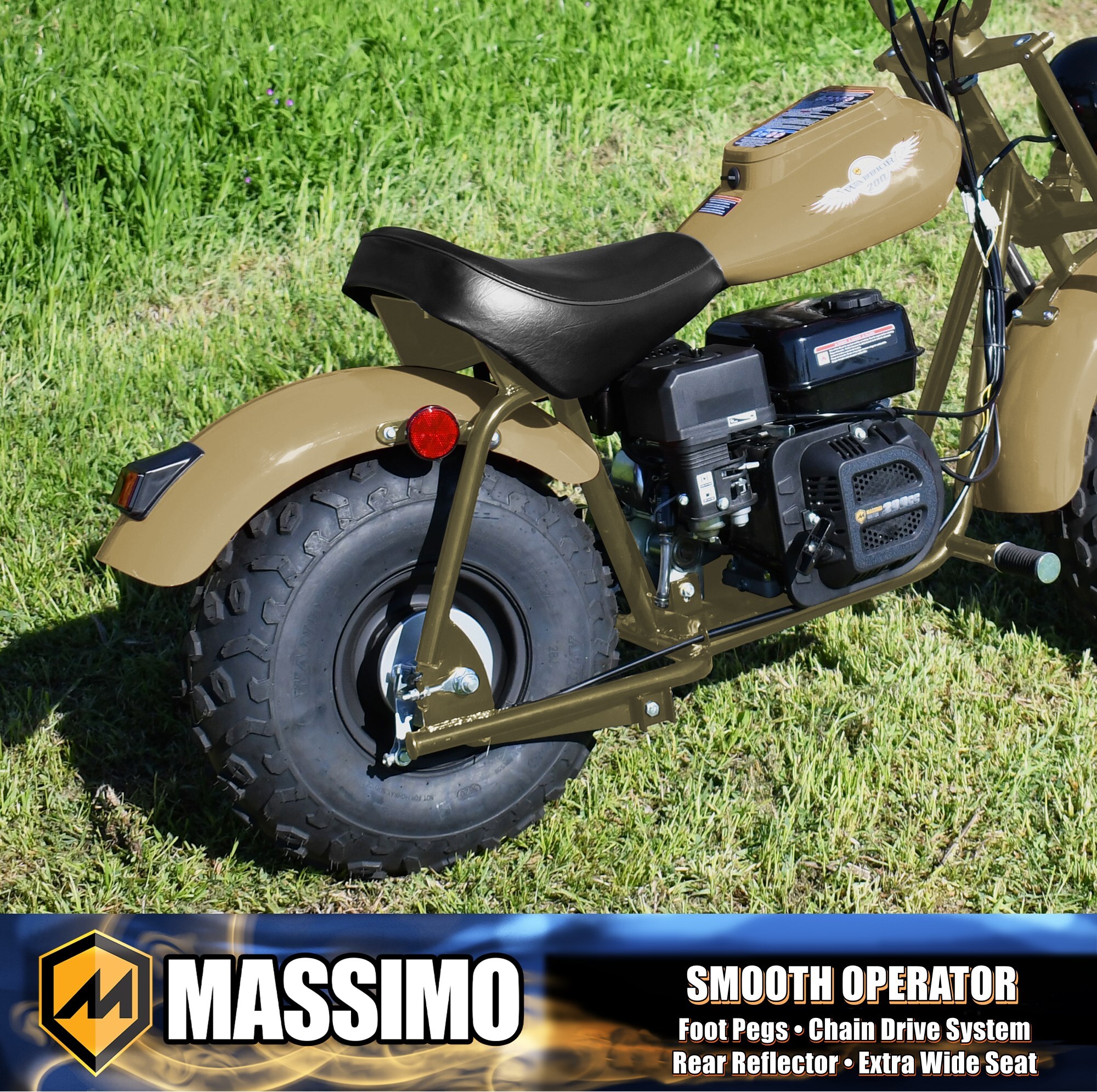 Massimo MMS-MB200-QS Dirt-Bikes-Mini-Bikes - View #6