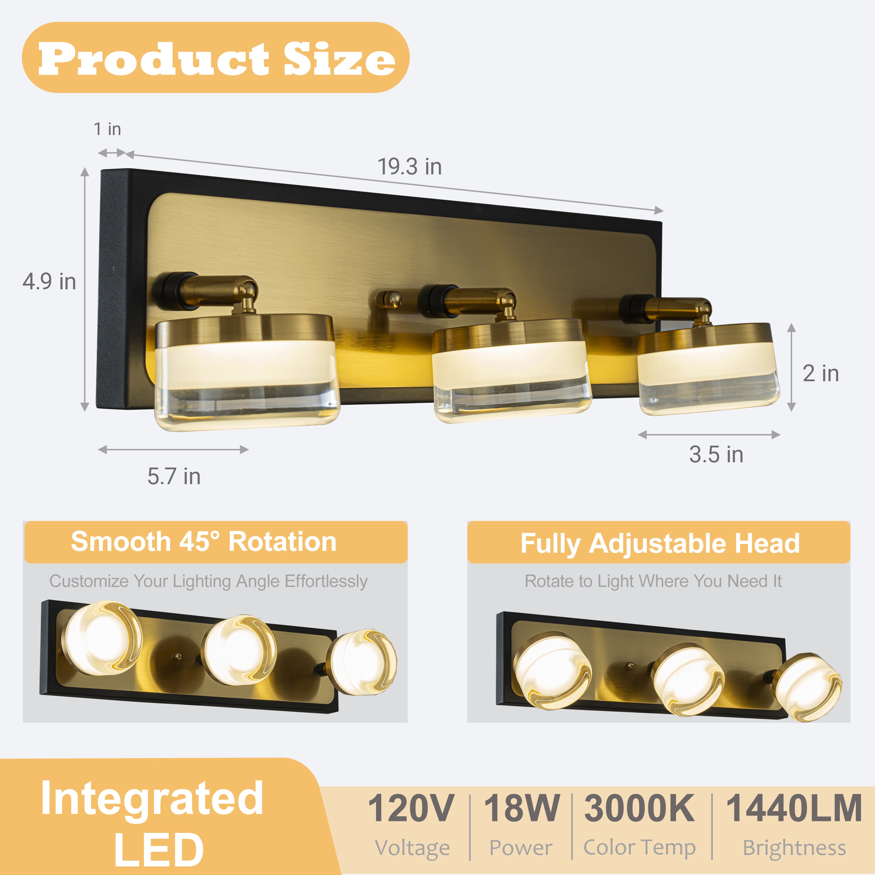 AloaDecor Lighting L7457W4905A b089995 - View #3
