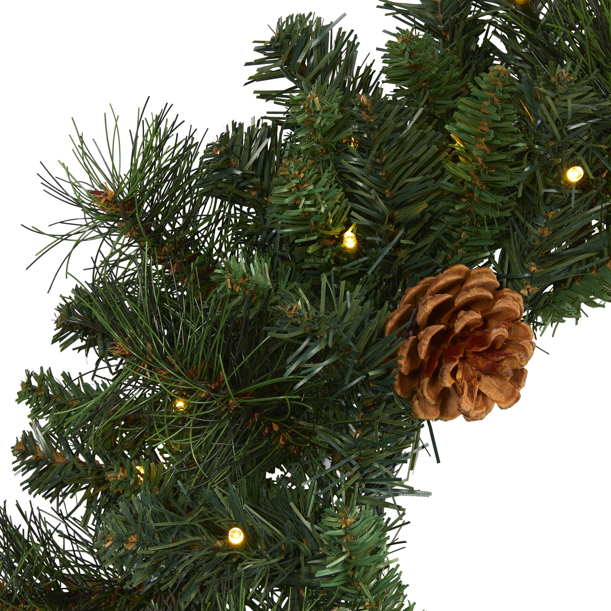 Nearly Natural W1116 Artificial-Christmas-Wreaths - View #4