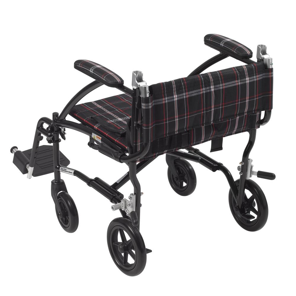 Carex Classics Transport Chair with Removeable Footrests