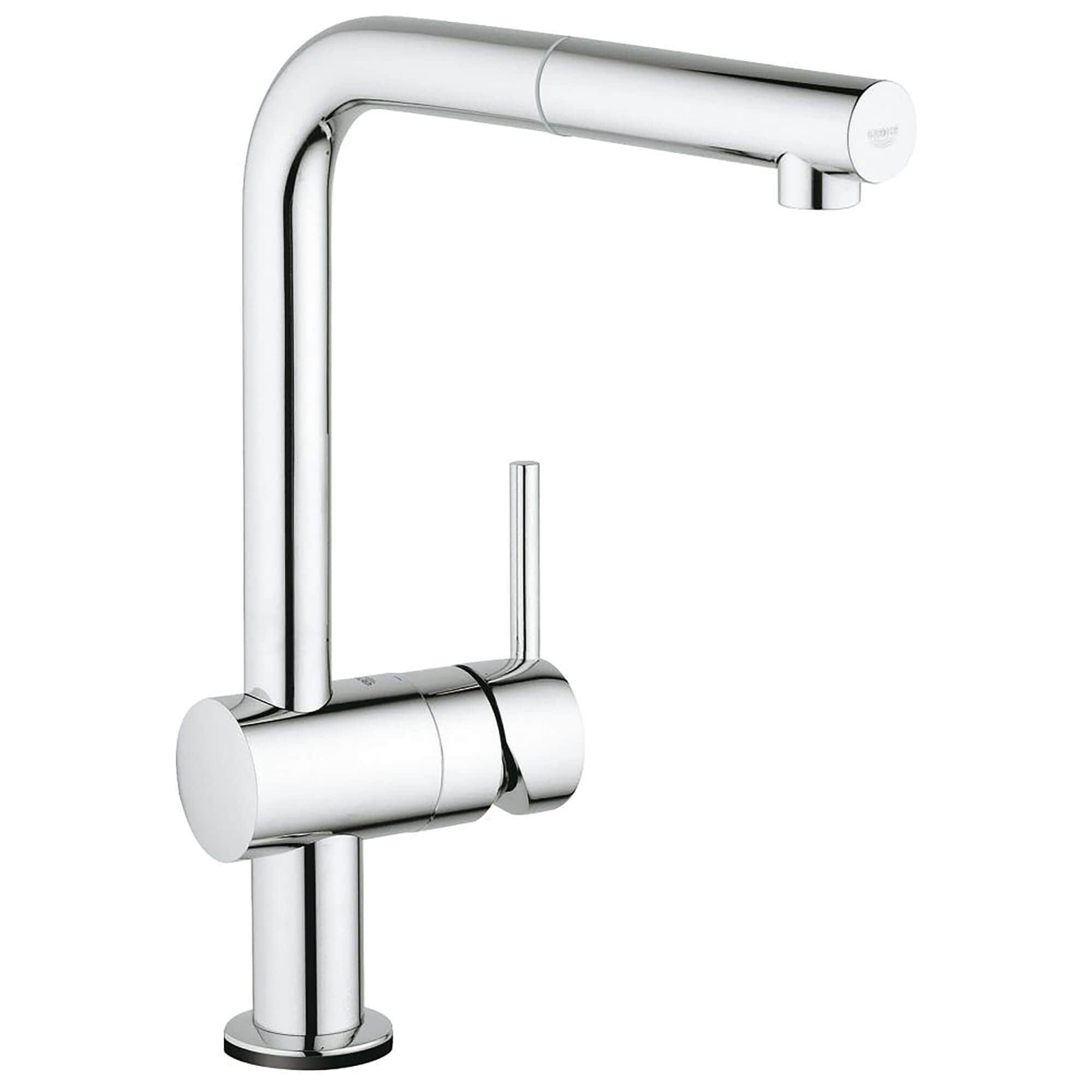 bestellen evolutie steak GROHE Minta Chrome Single Handle Pull-out Touch Kitchen Faucet in the  Kitchen Faucets department at Lowes.com
