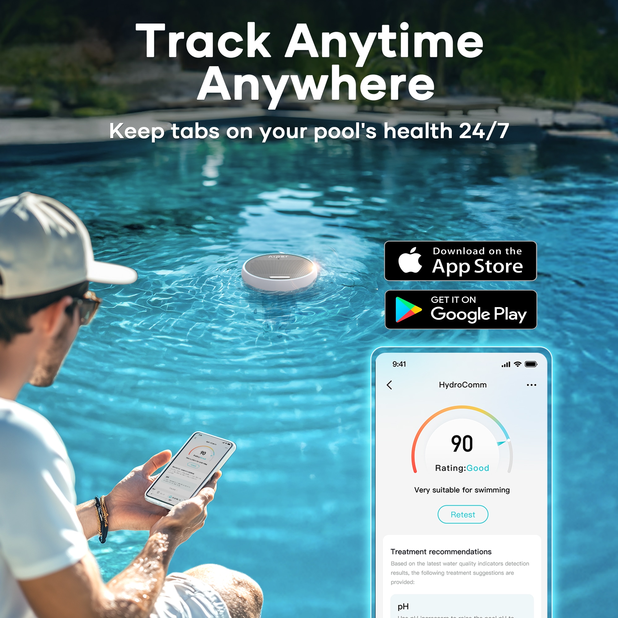 Aiper HYDROCOMM Pool-Chemical-Monitoring-Systems - View #7