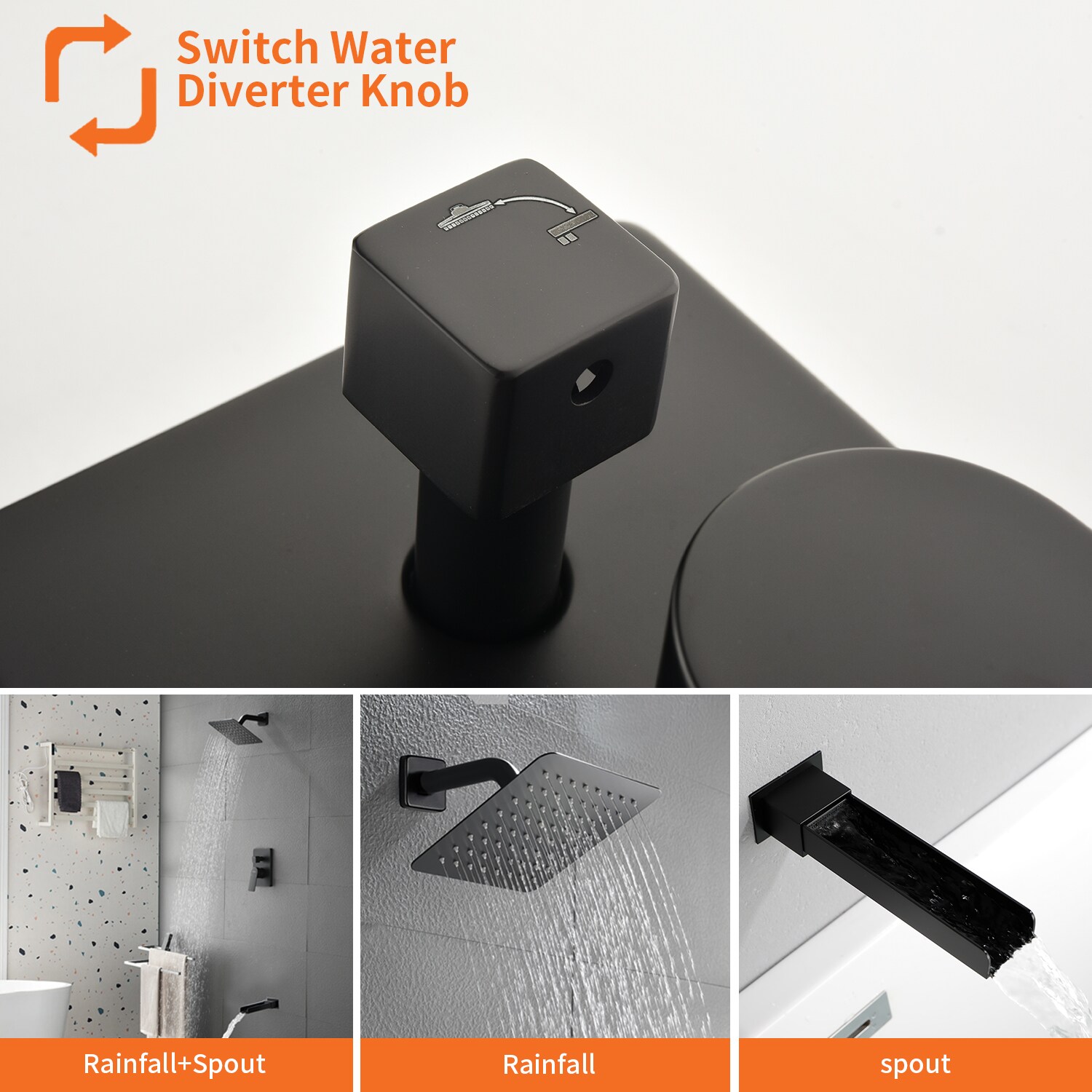 WELLFOR WA9008LSJ Tub-Shower-Faucets - View #7