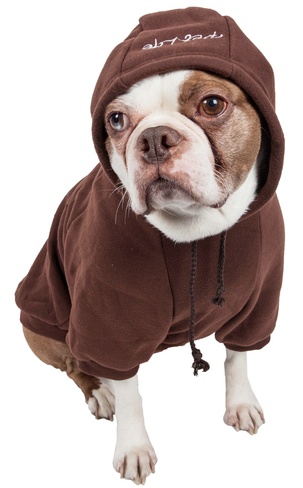 pet life fashion plush cotton pet hoodie hooded sweater