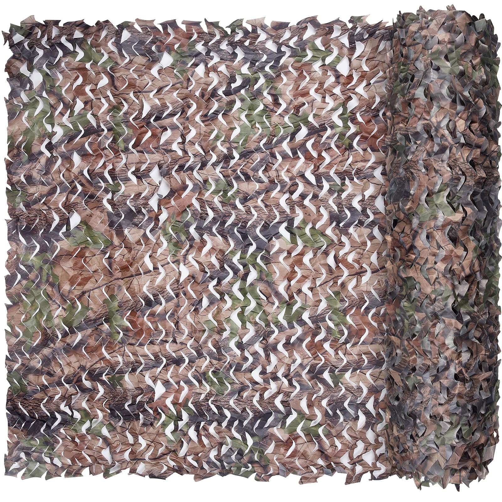 Aoibox Camouflage Netting Hunting Blind Mesh Bulk Roll Cut to Size ...