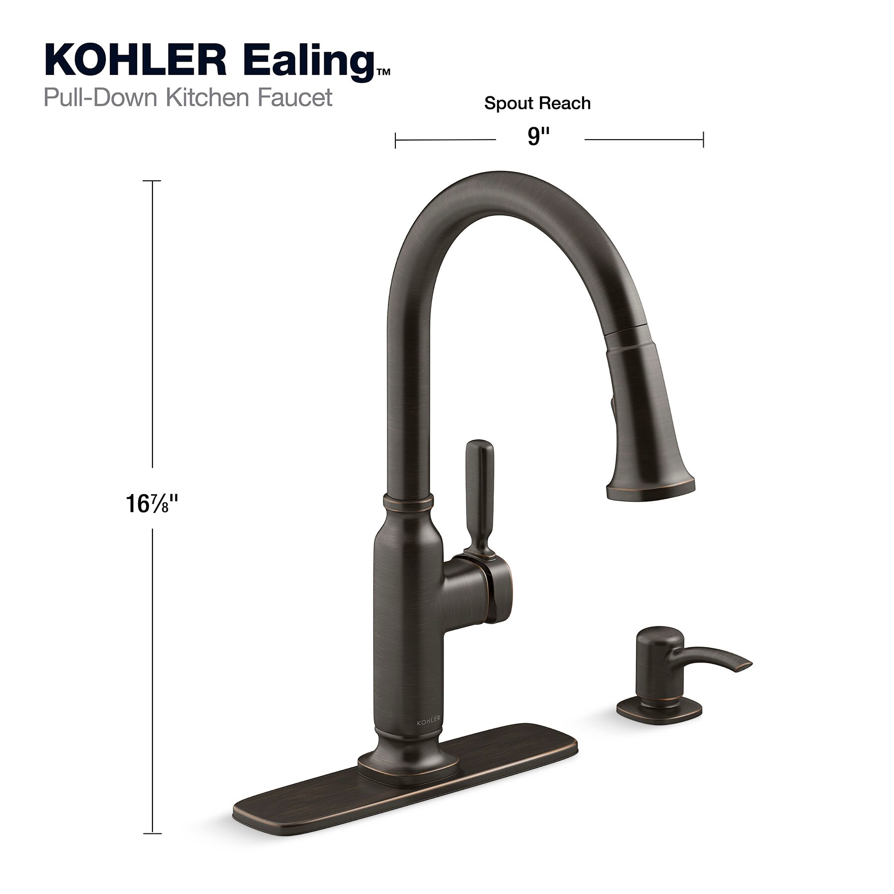 KOHLER R28703-SD-2BZ Kitchen-Faucets - View #6