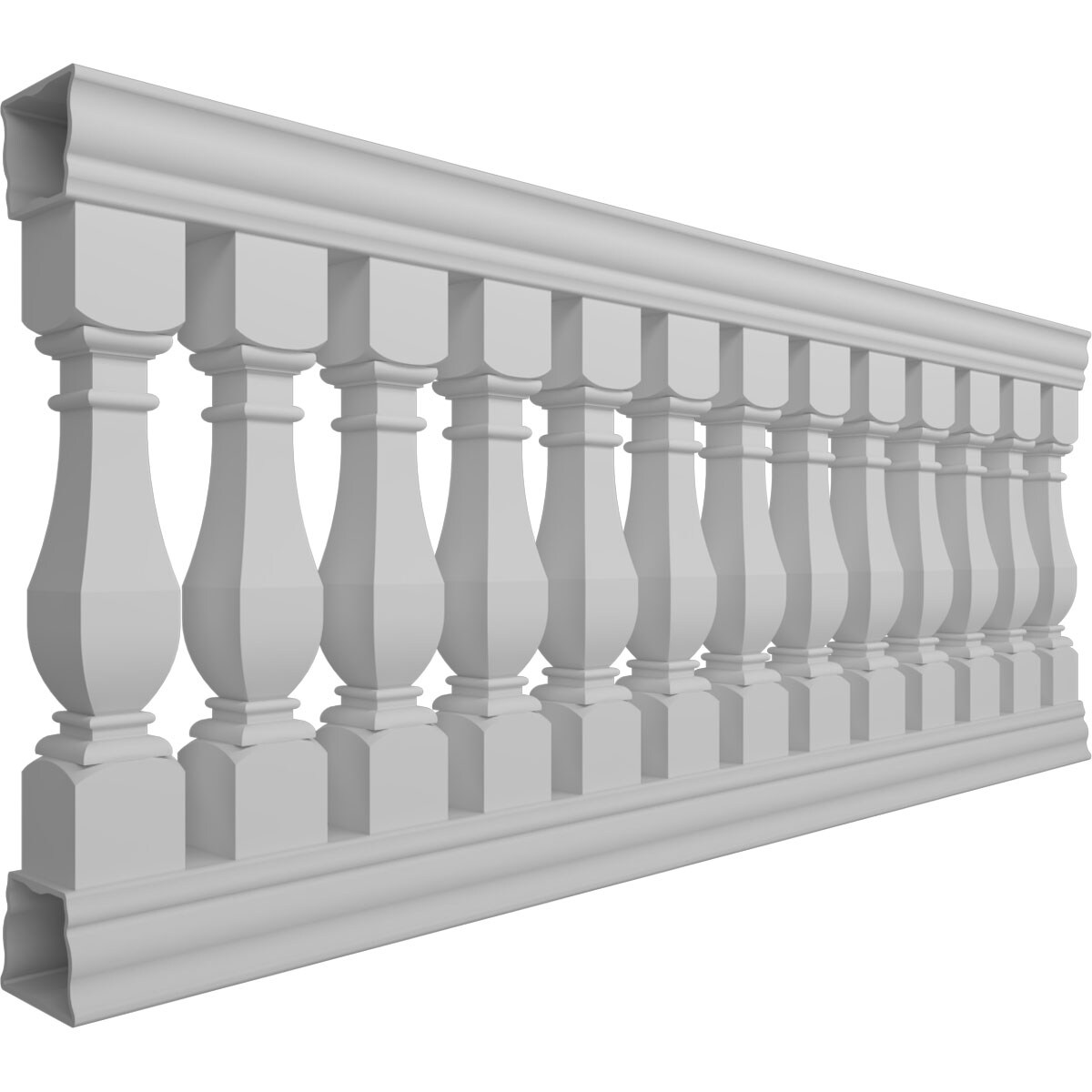 Ekena Millwork BALK42X096ACA railings - View #3