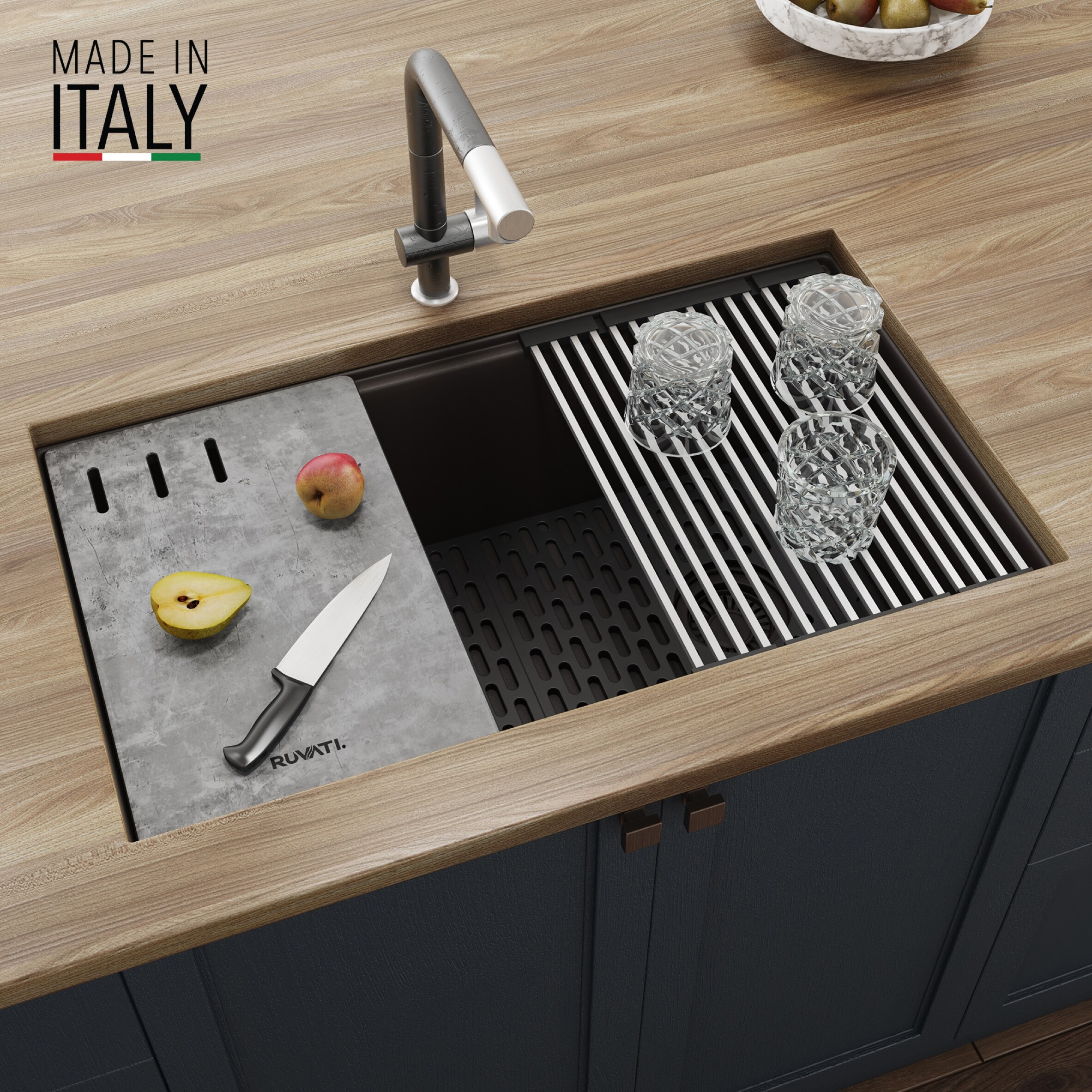 Ruvati RVG2302ES Kitchen-Sinks - View #4