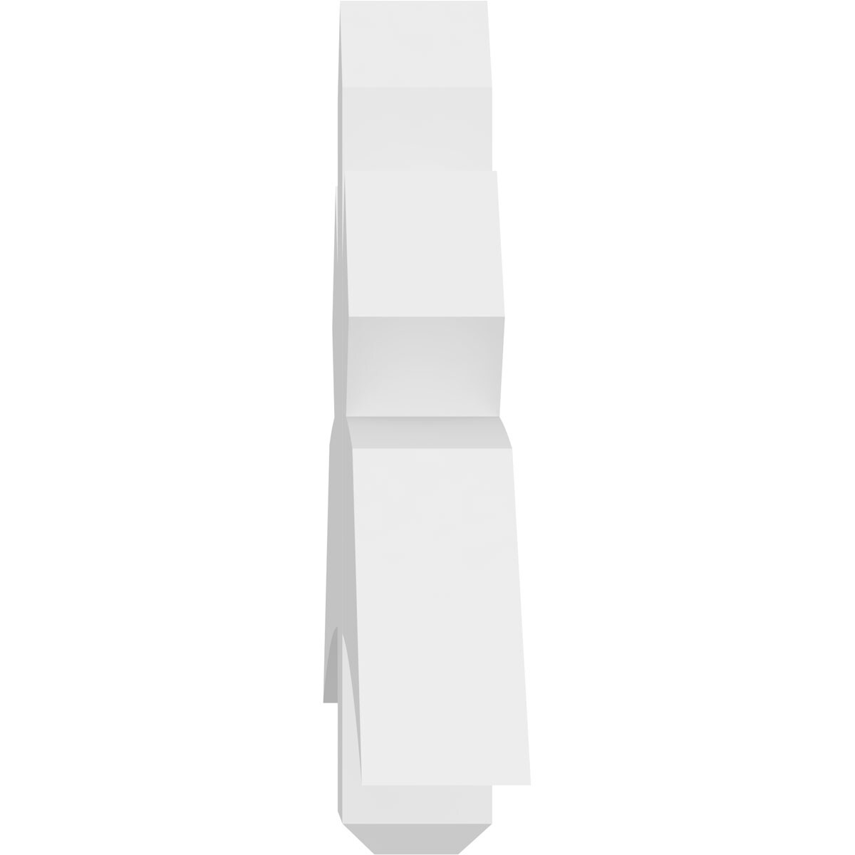 Ekena Millwork GBP048X20X0406ALB00 Exterior-Brackets-Braces - View #3
