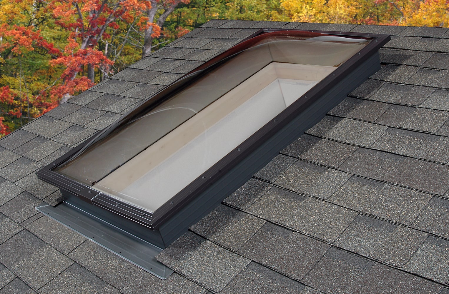 Sun-Tek 46.5-in X 46.5-in Fixed Self-flashing Skylight With Miami-dade ...