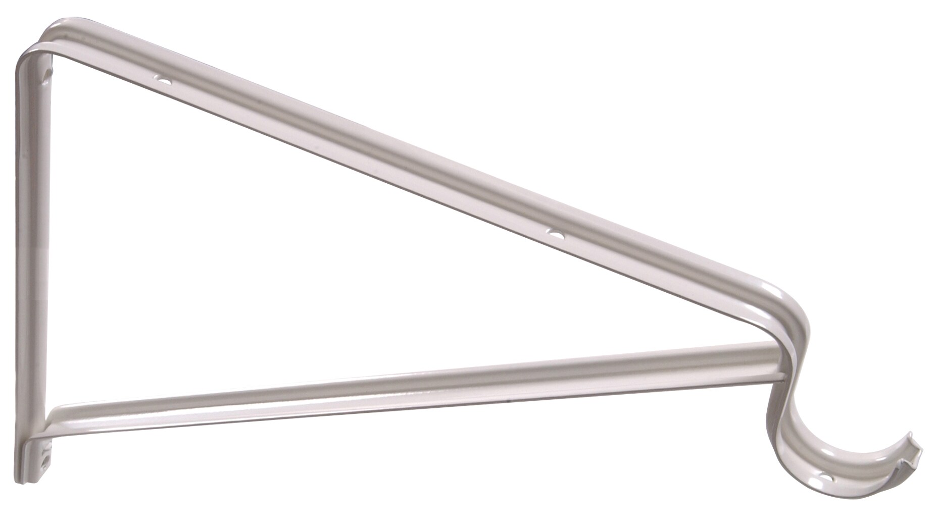 Hillman 11-in L x 9-in W White Shelf Bracket (20-Pack) in the Shelving  Brackets & Hardware department at
