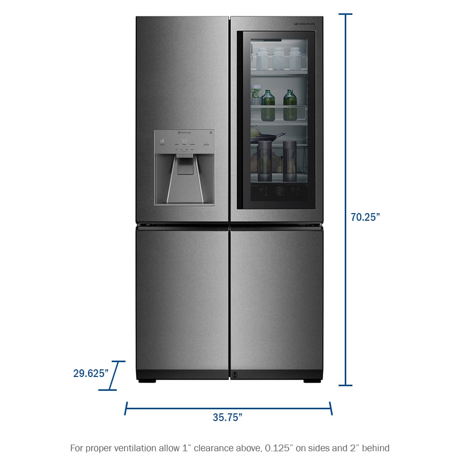LG LUPXC2386N French-Door-Refrigerators - View #2