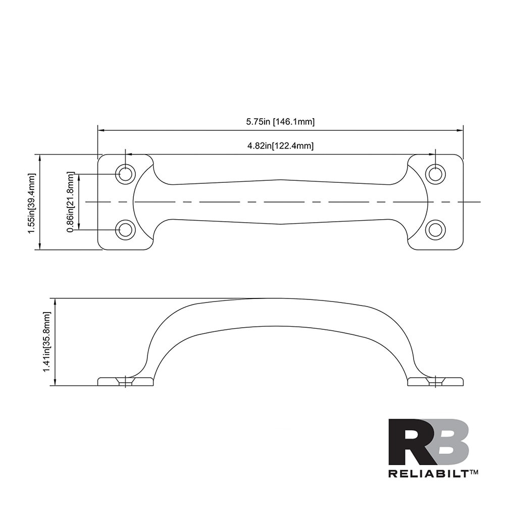 RELIABILT 605850 Screen-Storm-Door-Handles - View #3