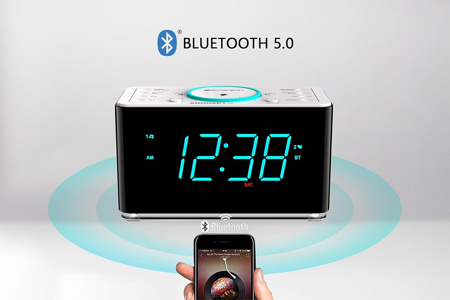 Emerson Radio ER100401 Indoor-Outdoor-Clocks - View #5