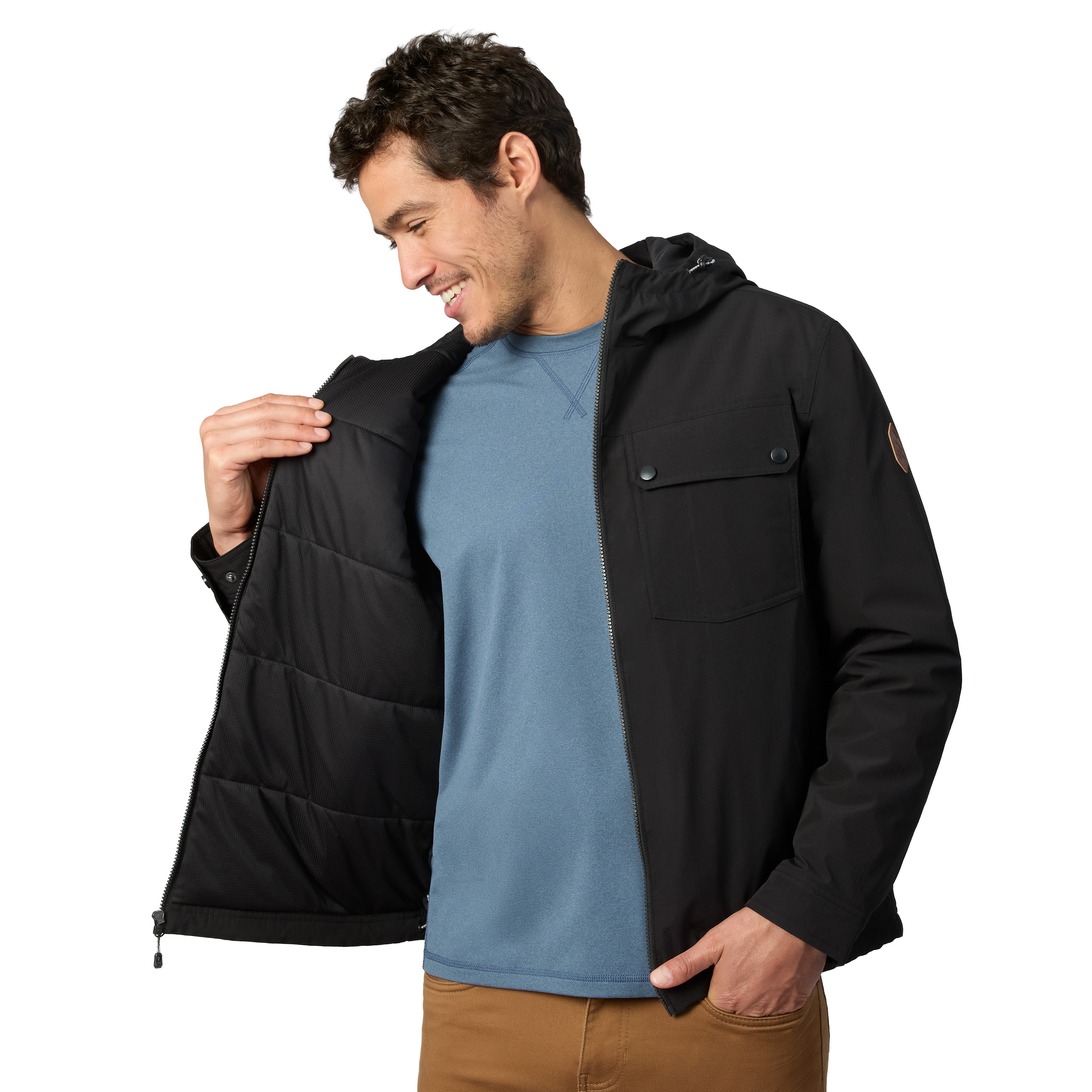 Free Country 548MOF5254 BLACK S Jackets-Coats - View #5