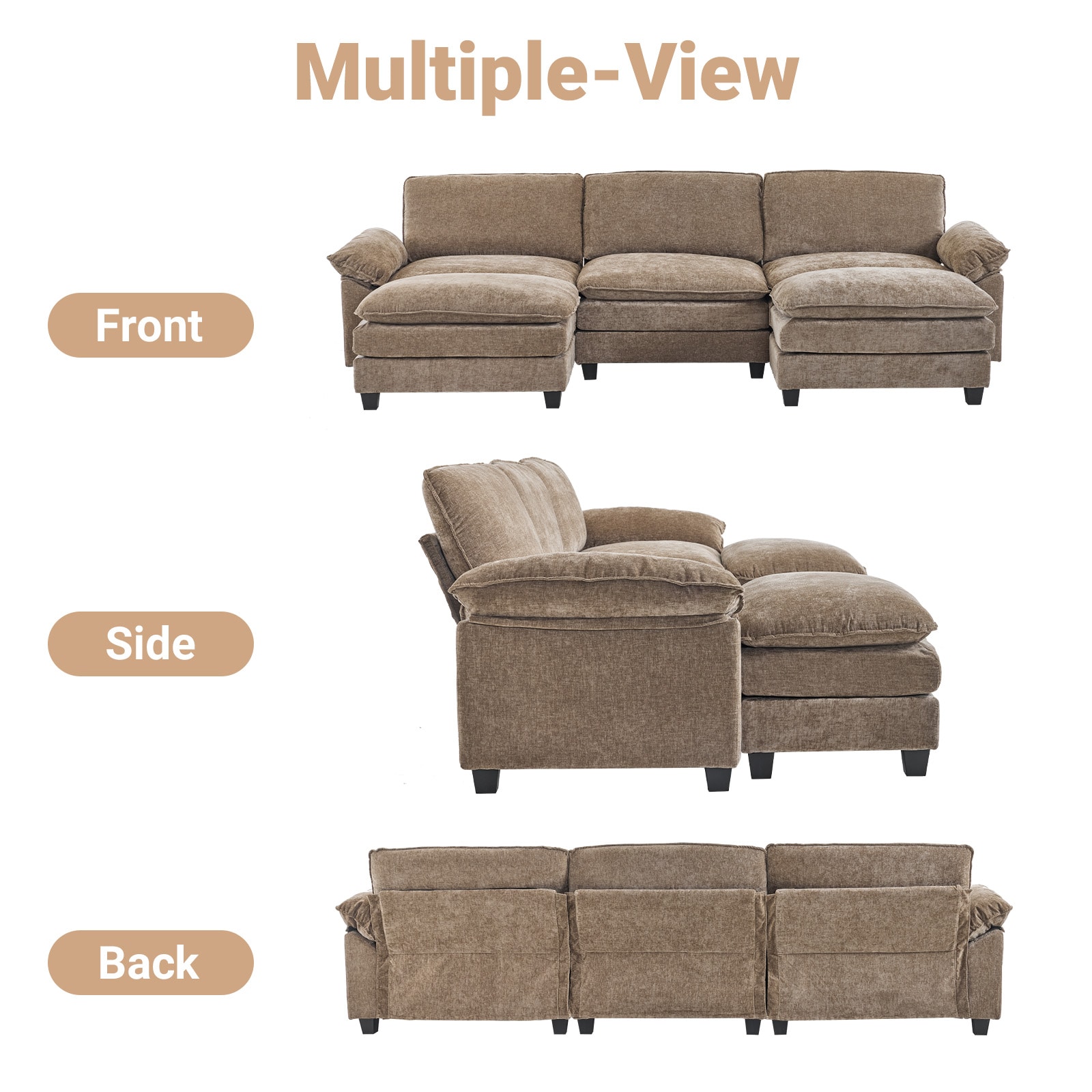 Outopee LO2G98000367X2+68 Sofas-Loveseats - View #5