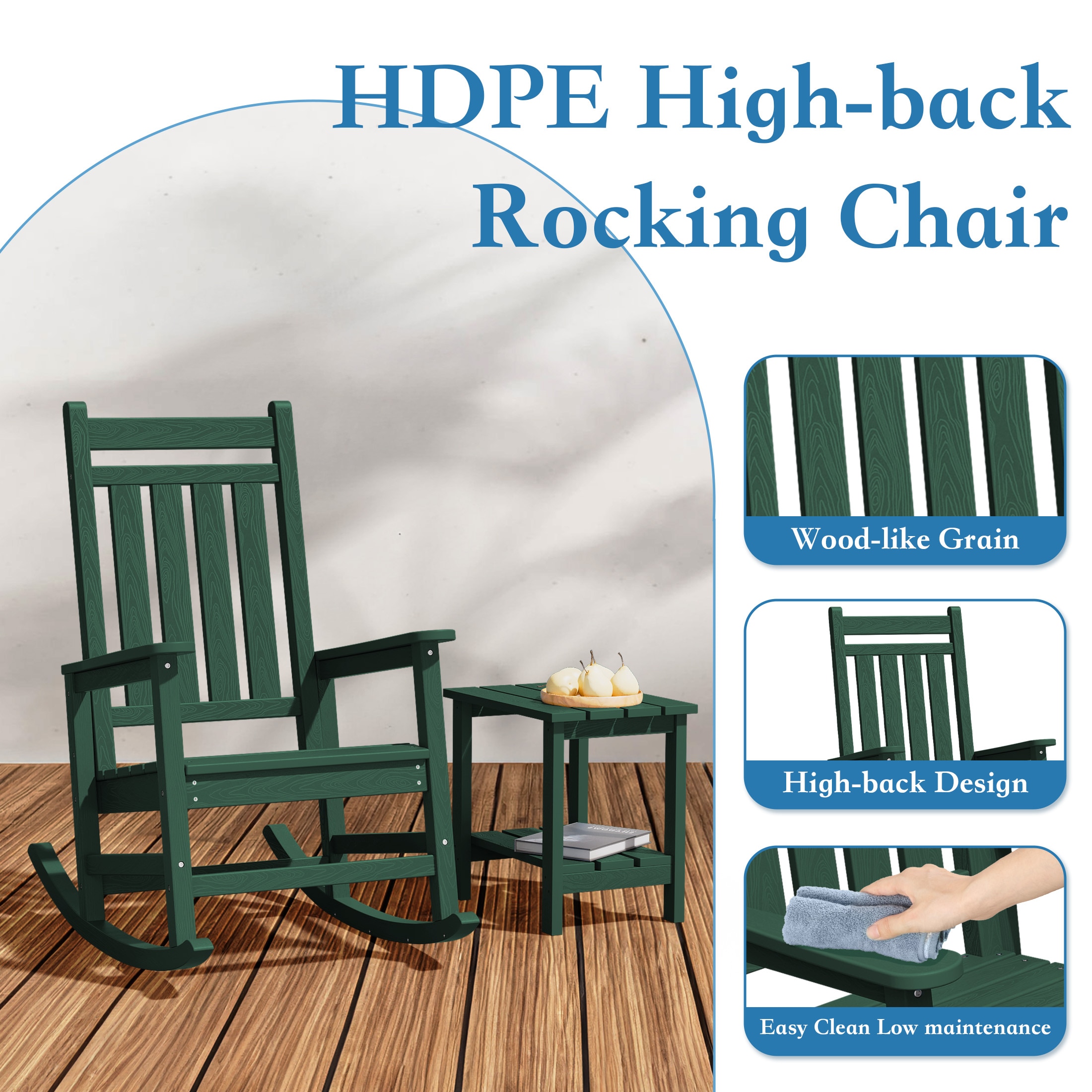 JEAREY TRGY02-DG Patio-Chairs - View #7