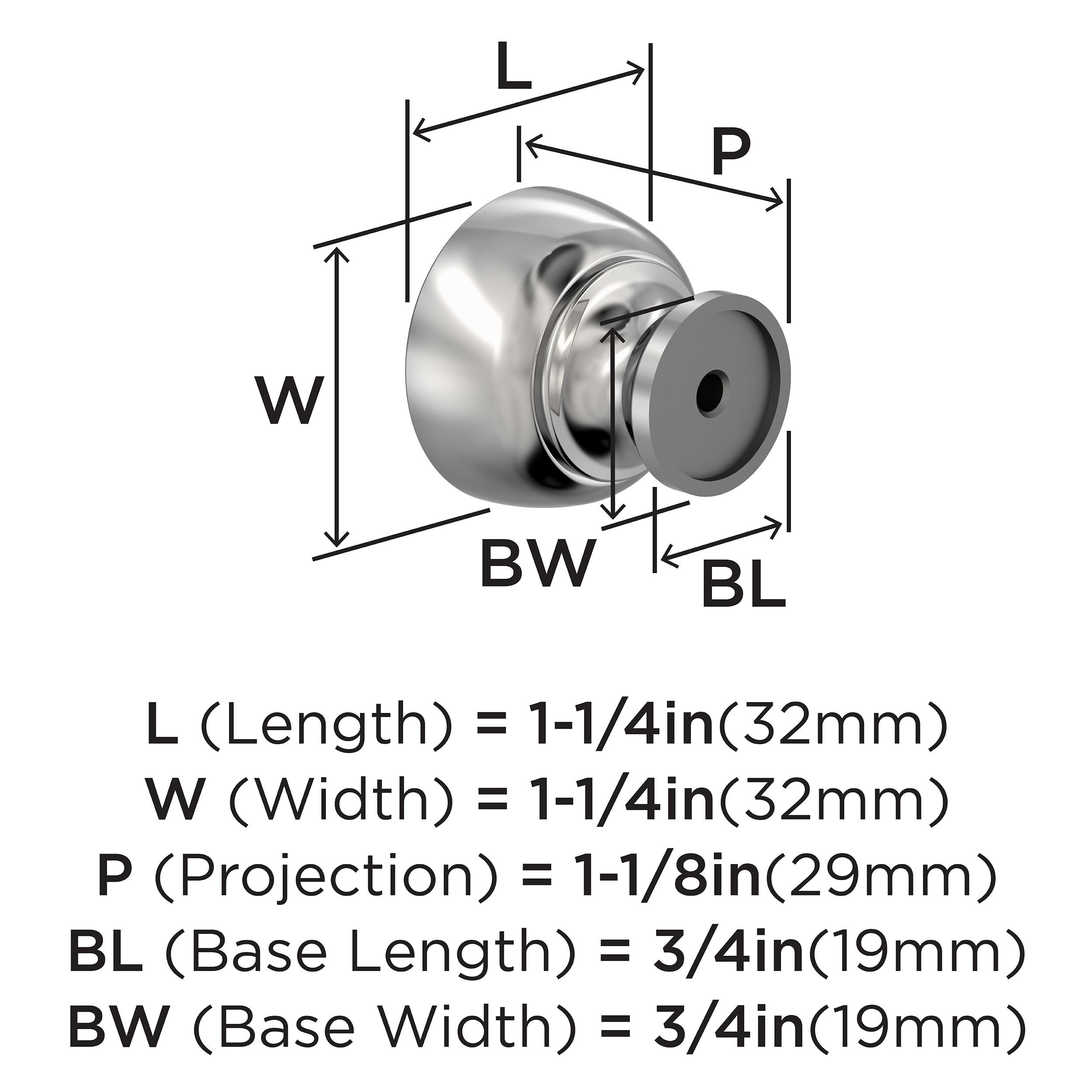 Amerock 10VMP3702226 Cabinet-Knobs - View #4