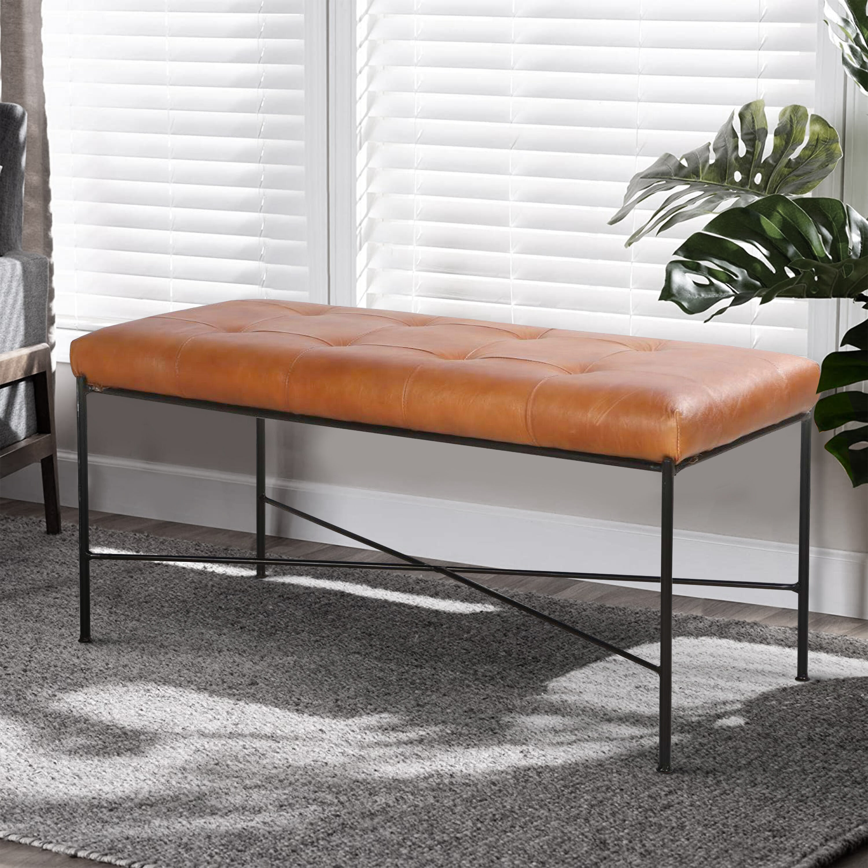 Benzara UPT-266375 bench - View #7