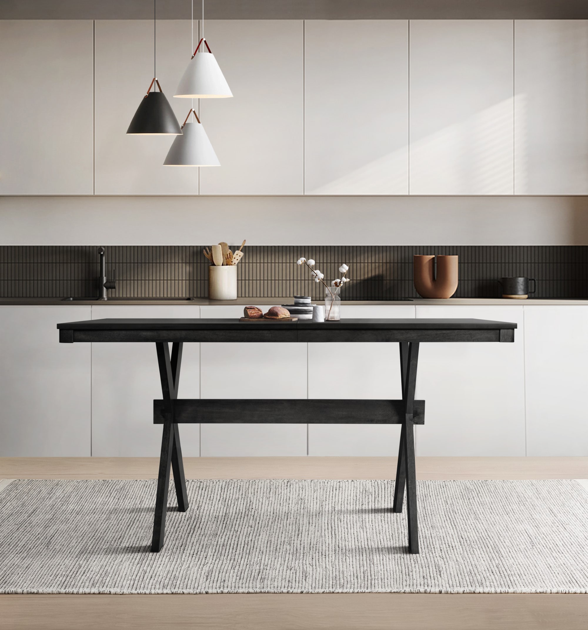 Home Design 60048DBLK Dining-Sets - View #2
